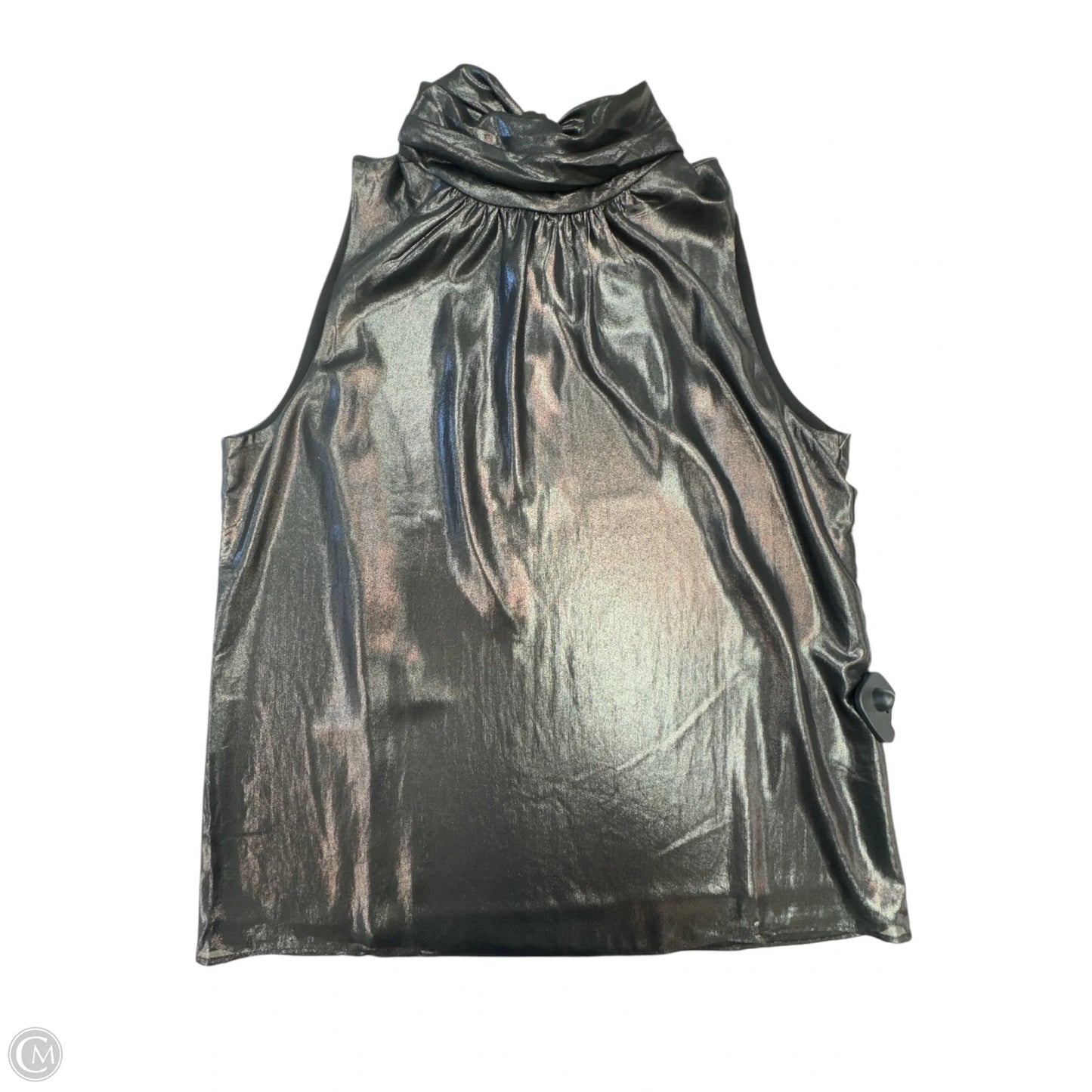 Top Sleeveless By White House Black Market In Silver, Size: S
