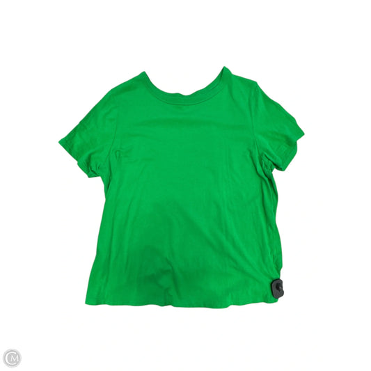 Top Short Sleeve By Old Navy In Green, Size: L