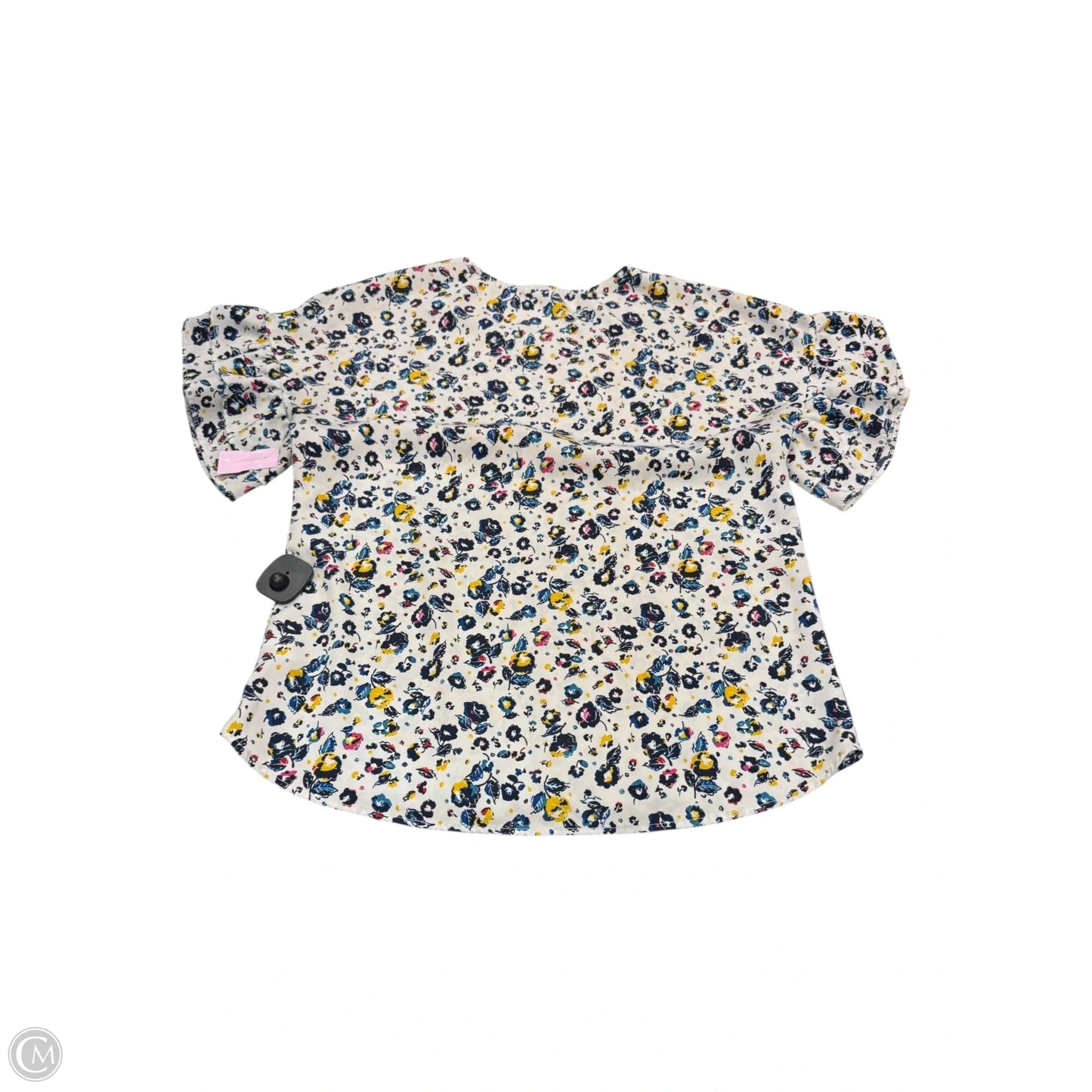 Top Short Sleeve By Pleione In Floral Print, Size: S