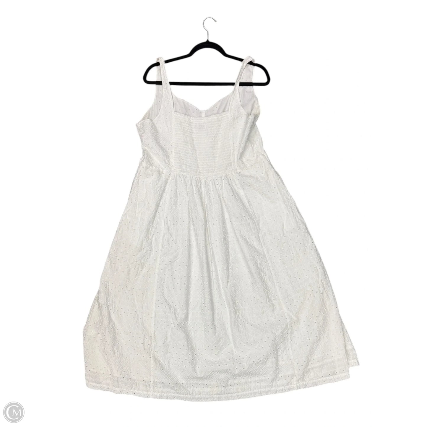 Dress Casual Maxi By Old Navy In White, Size: 16