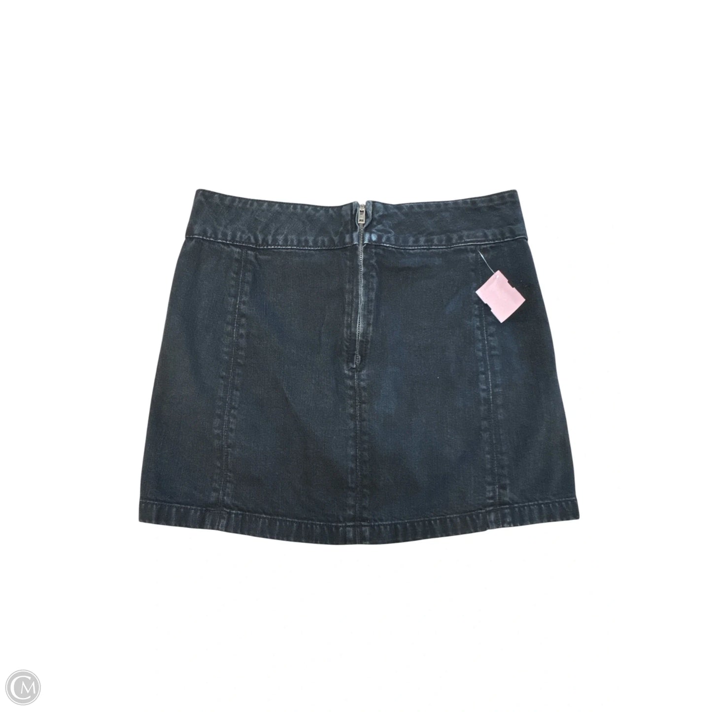 Skirt Mini & Short By Free People In Blue Denim, Size: 10