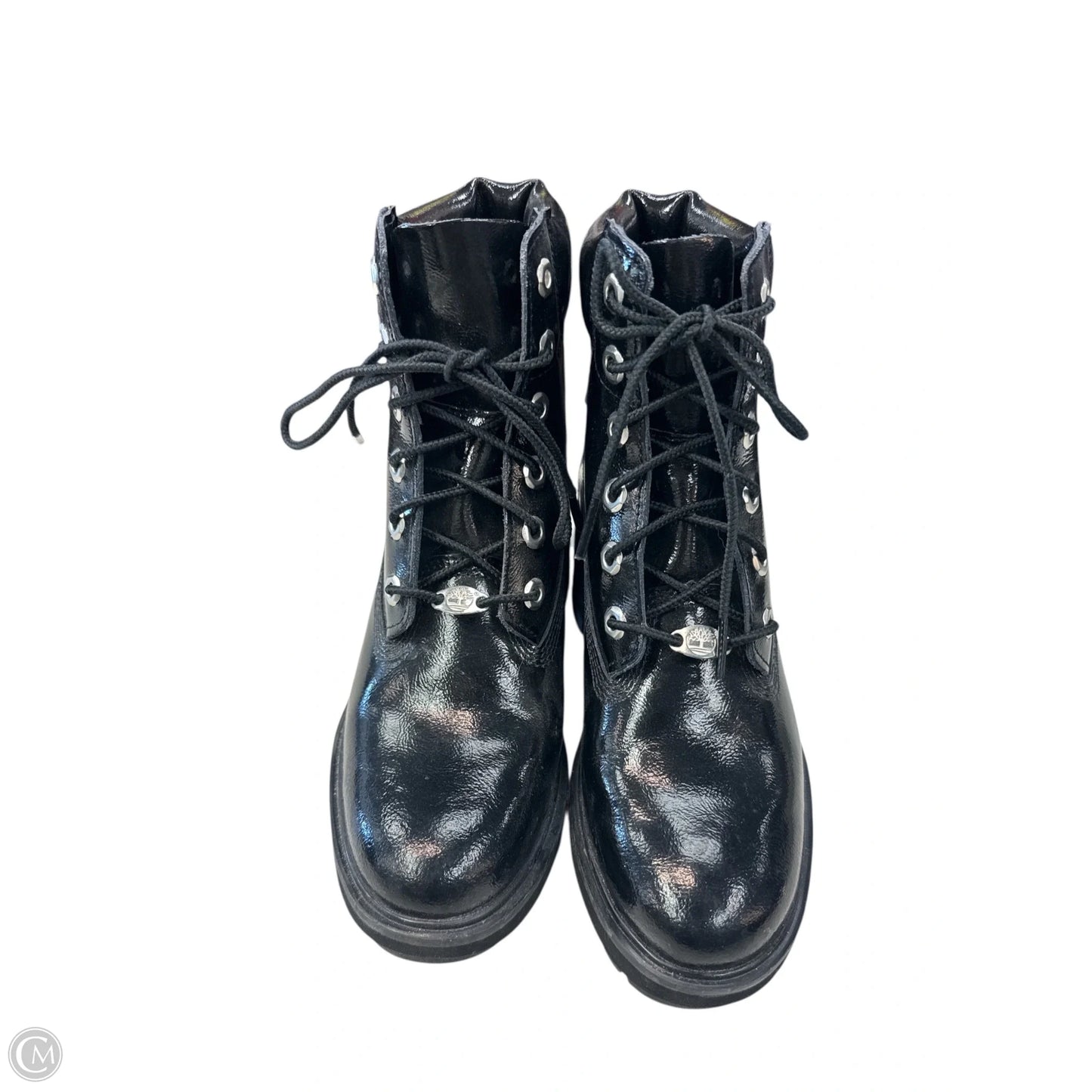 Boots Ankle Heels By Timberland In Black, Size: 7