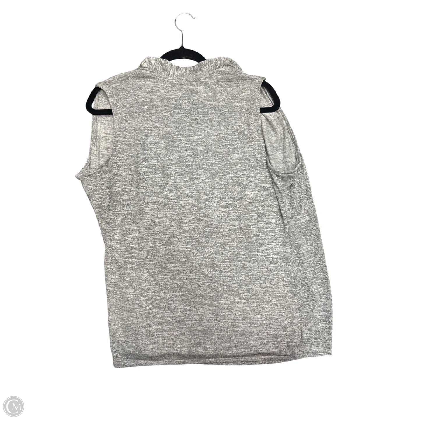 Top Sleeveless By Market & Spruce In Grey, Size: 2x