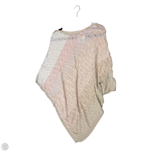 Shawl By White House Black Market In Gold & Pink, Size: M