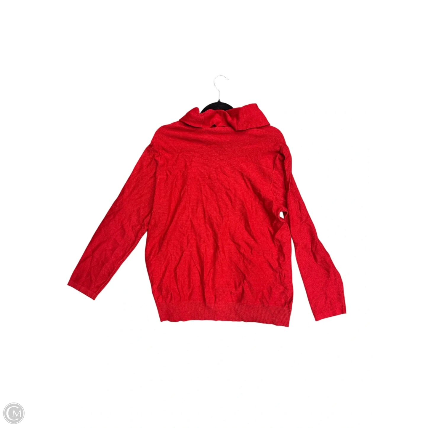 Top Long Sleeve By J. Jill In Red, Size: L