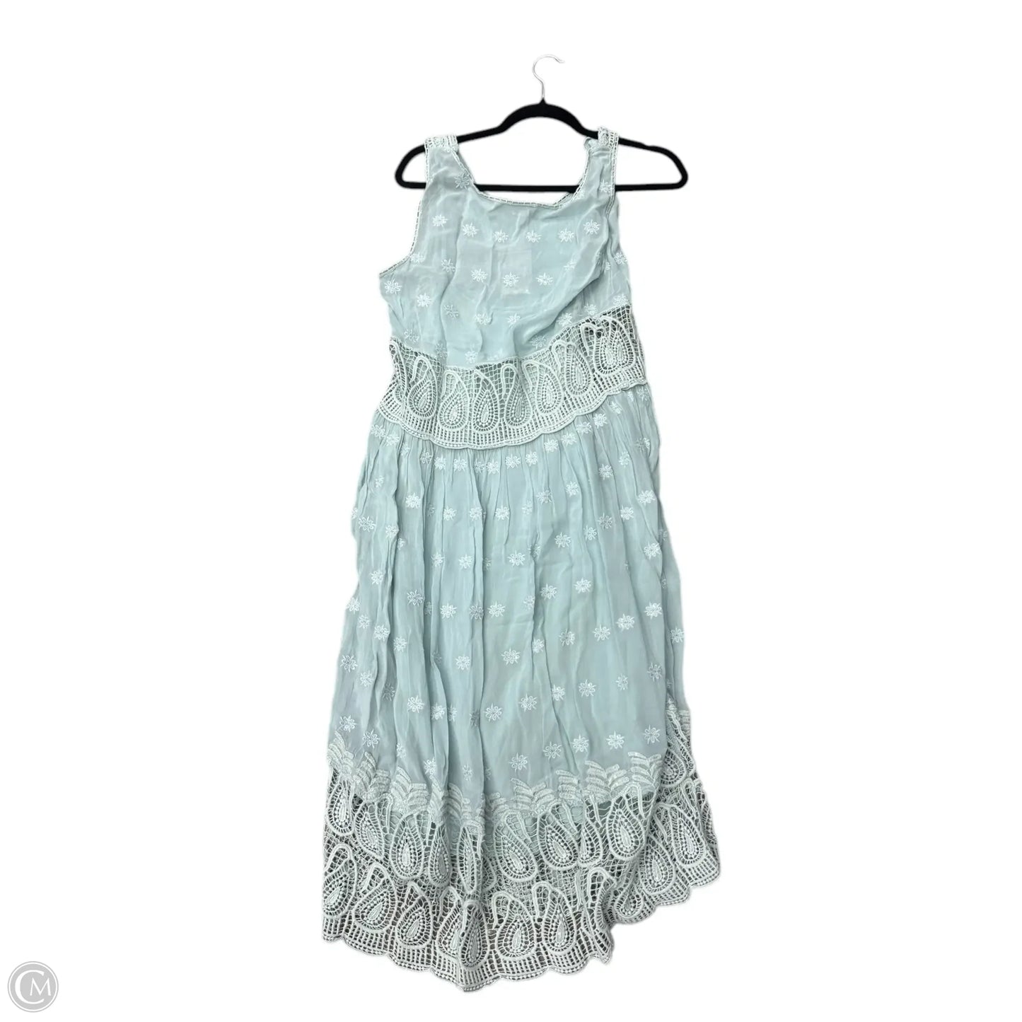 Dress Party Long By Sundance In Teal, Size: 12