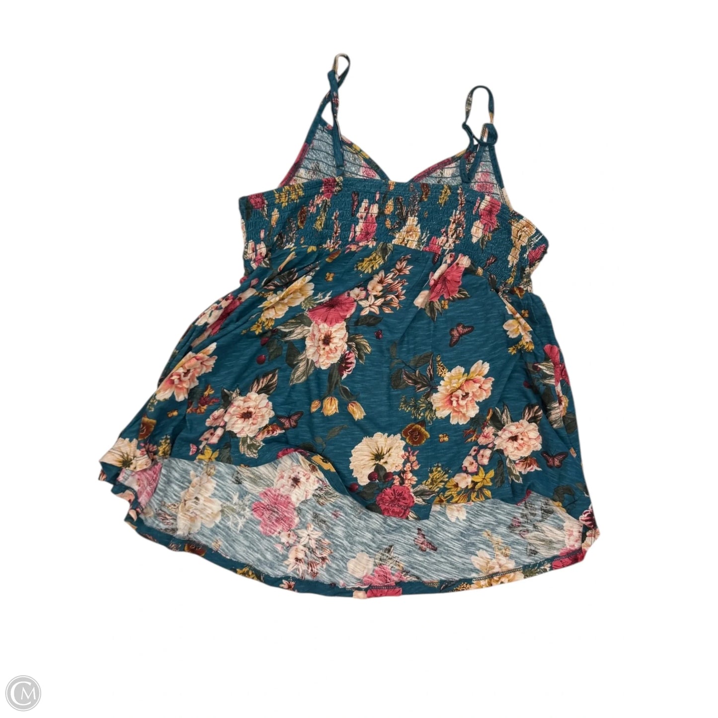 Top Sleeveless By Torrid In Teal, Size: L