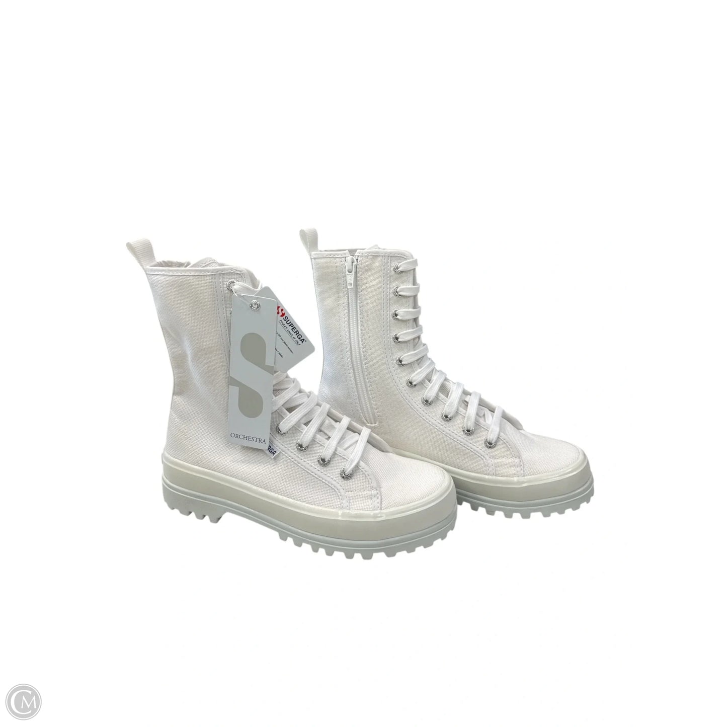 Shoes Sneakers By Superga In White, Size: 6