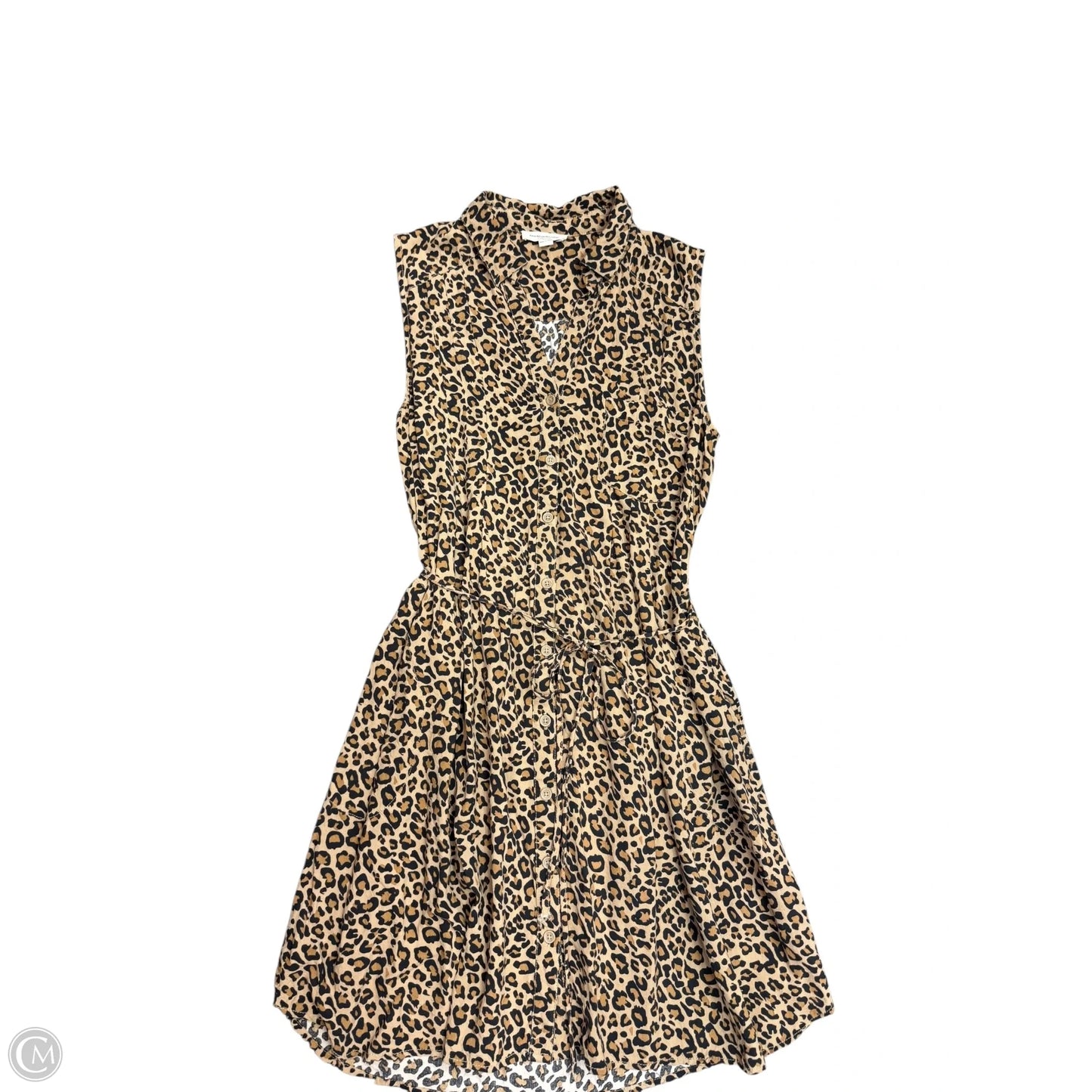Dress Casual Short By Beachlunchlounge In Animal Print, Size: M