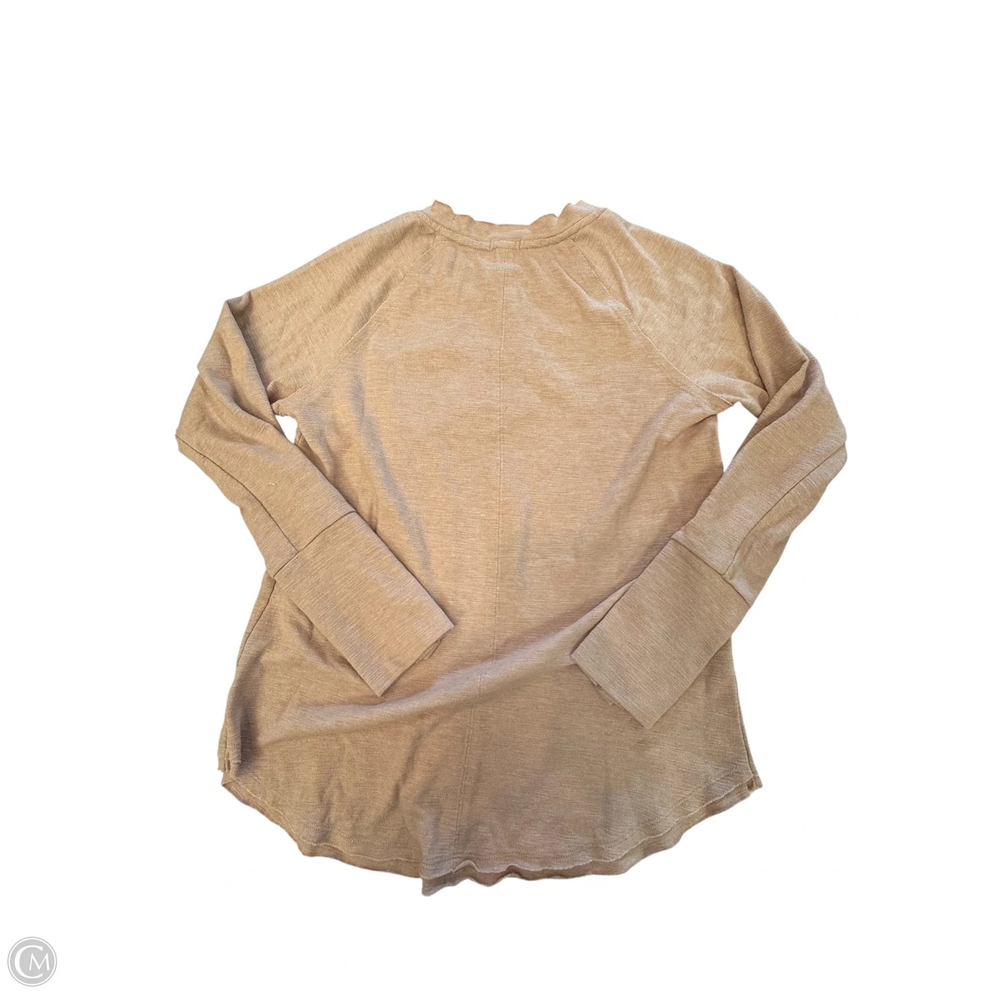 Top Long Sleeve By Evereve In Pink, Size: M