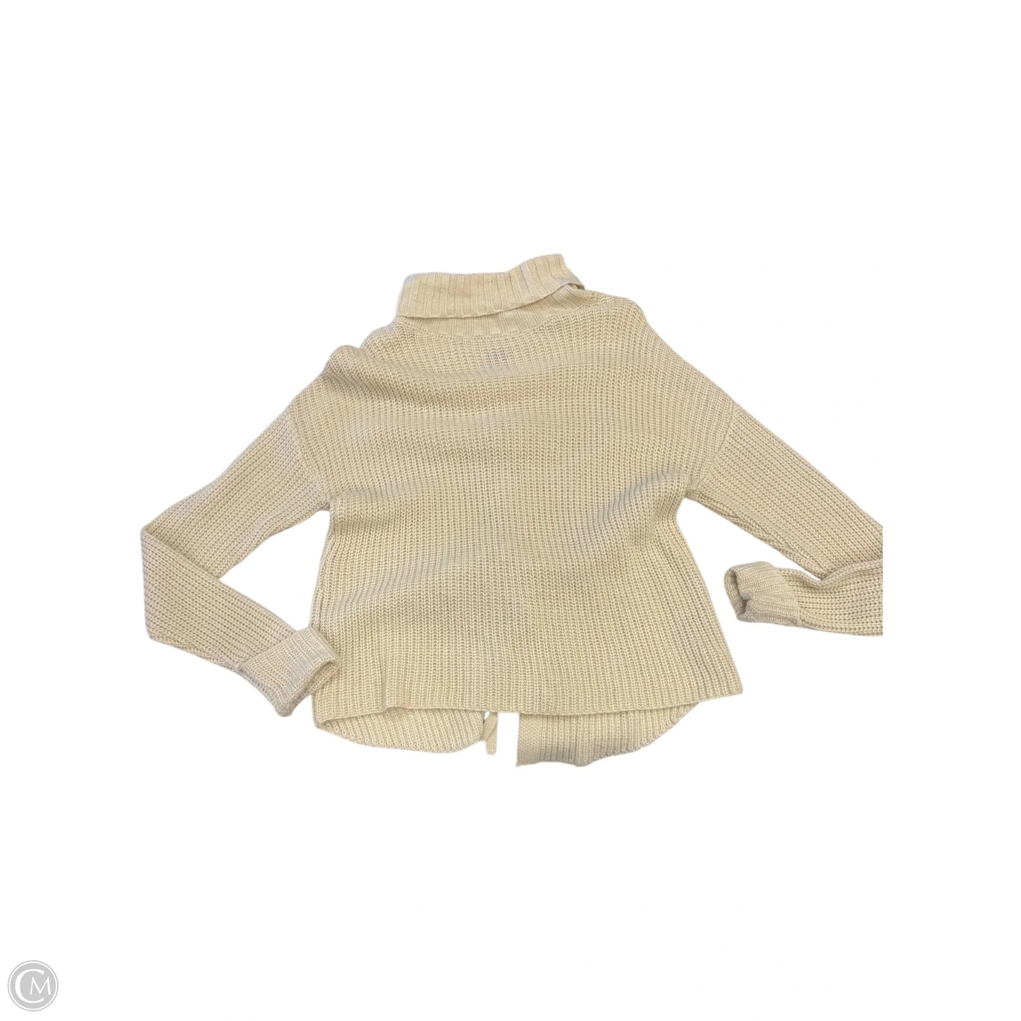 Sweater By Clothes Mentor In Tan, Size: S