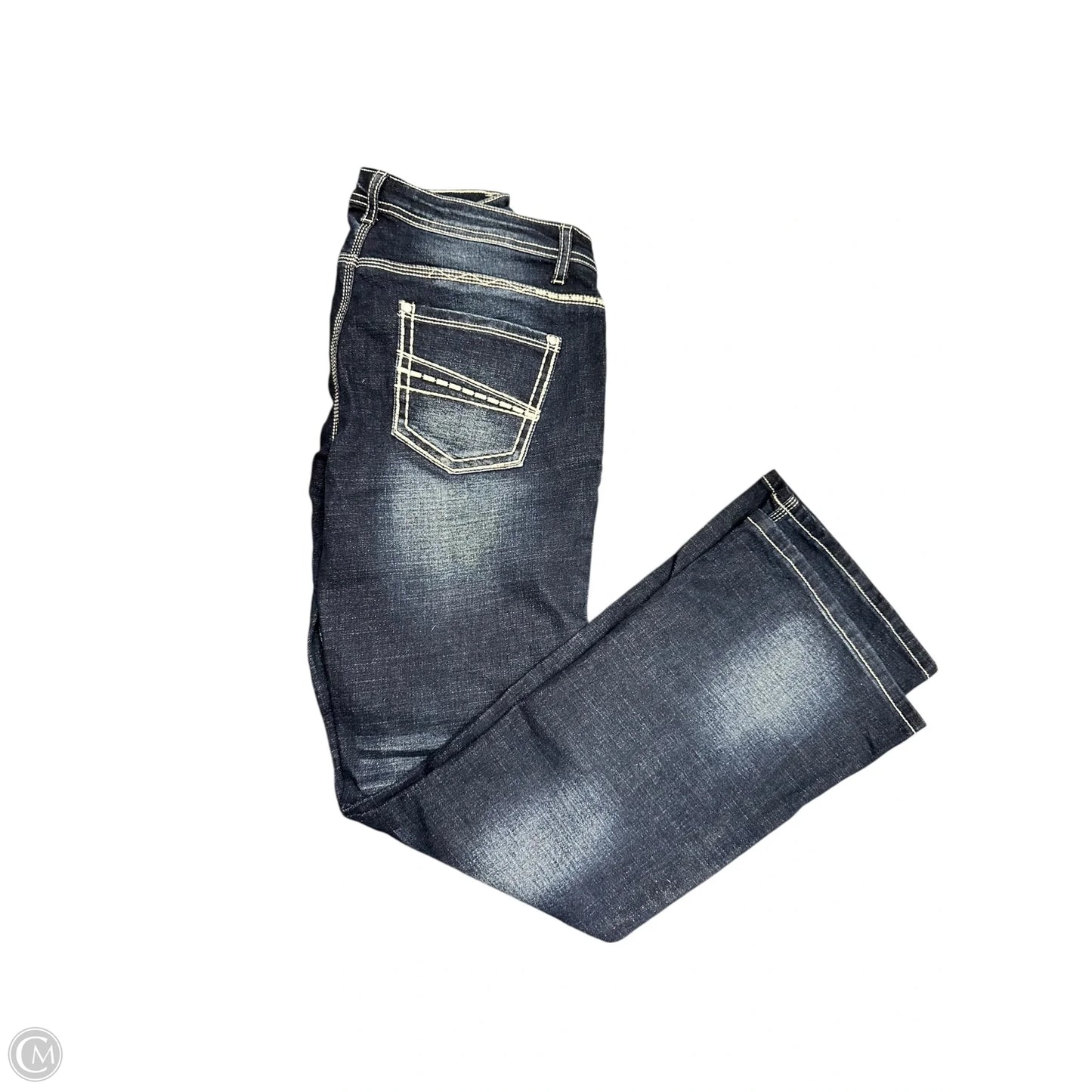 Jeans Boot Cut By Clothes Mentor In Blue Denim, Size: 6