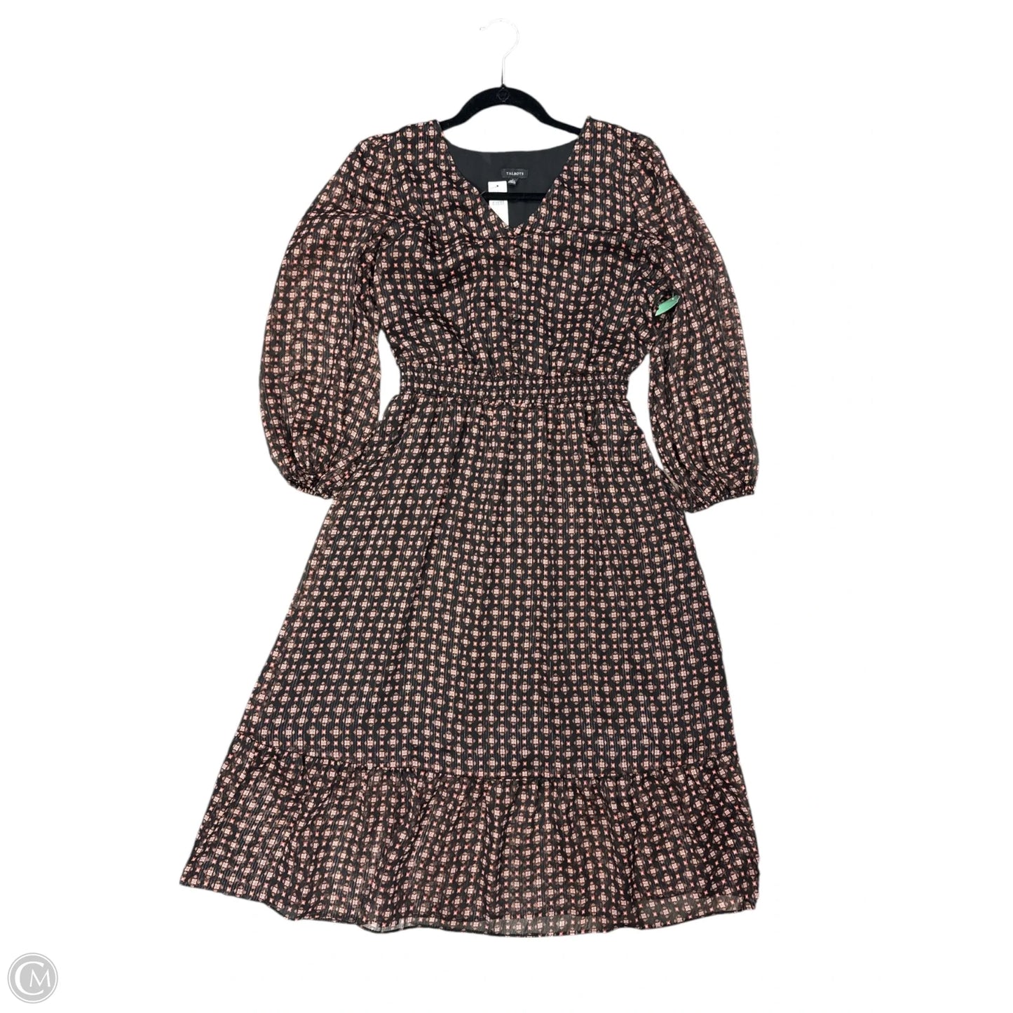 Dress Party Long By Talbots In Black, Size: 8