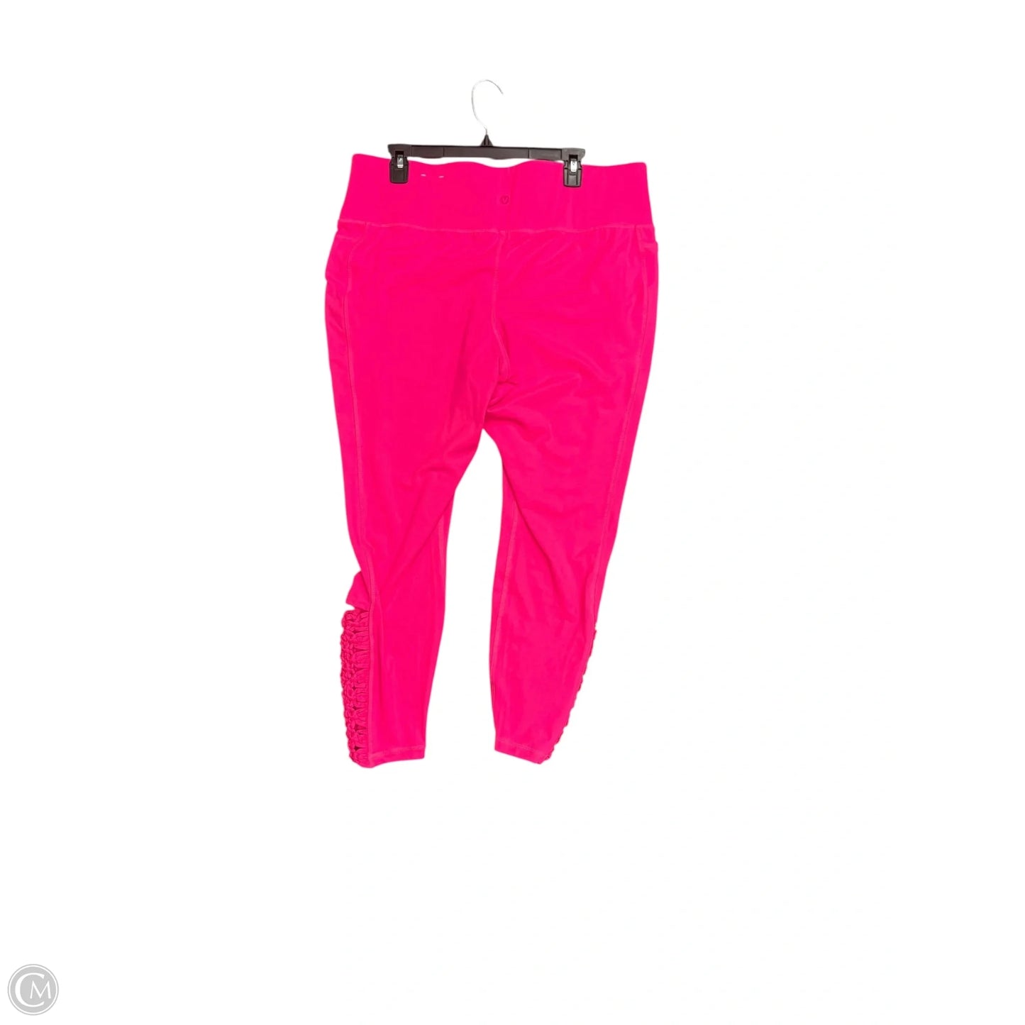 Athletic Leggings Capris By Lane Bryant In Pink, Size: 18