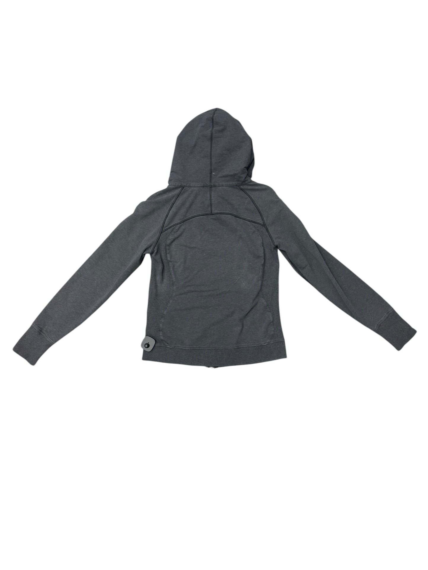 Athletic Jacket By Lululemon In Grey, Size: M