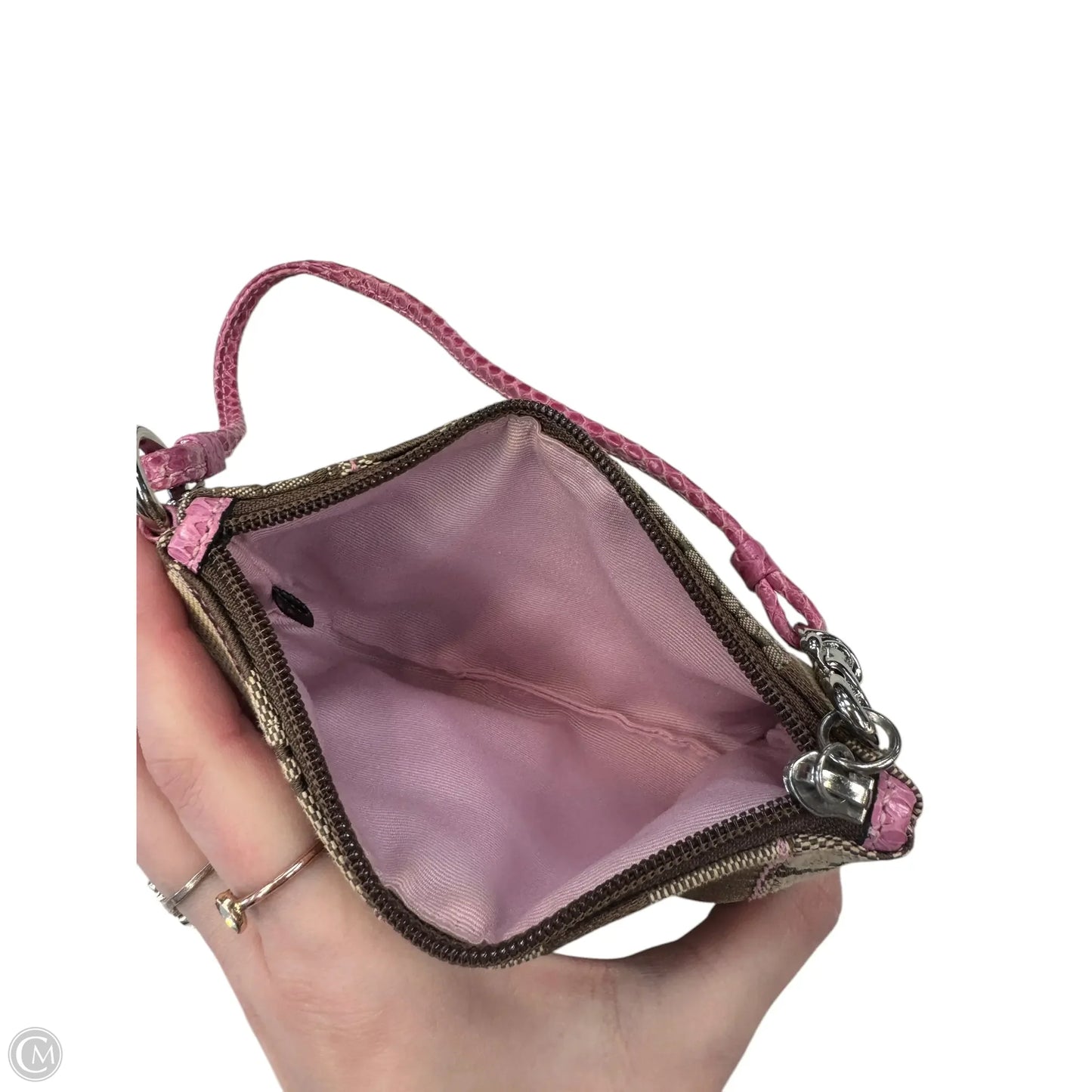 Wristlet Designer By Coach, Size: Small