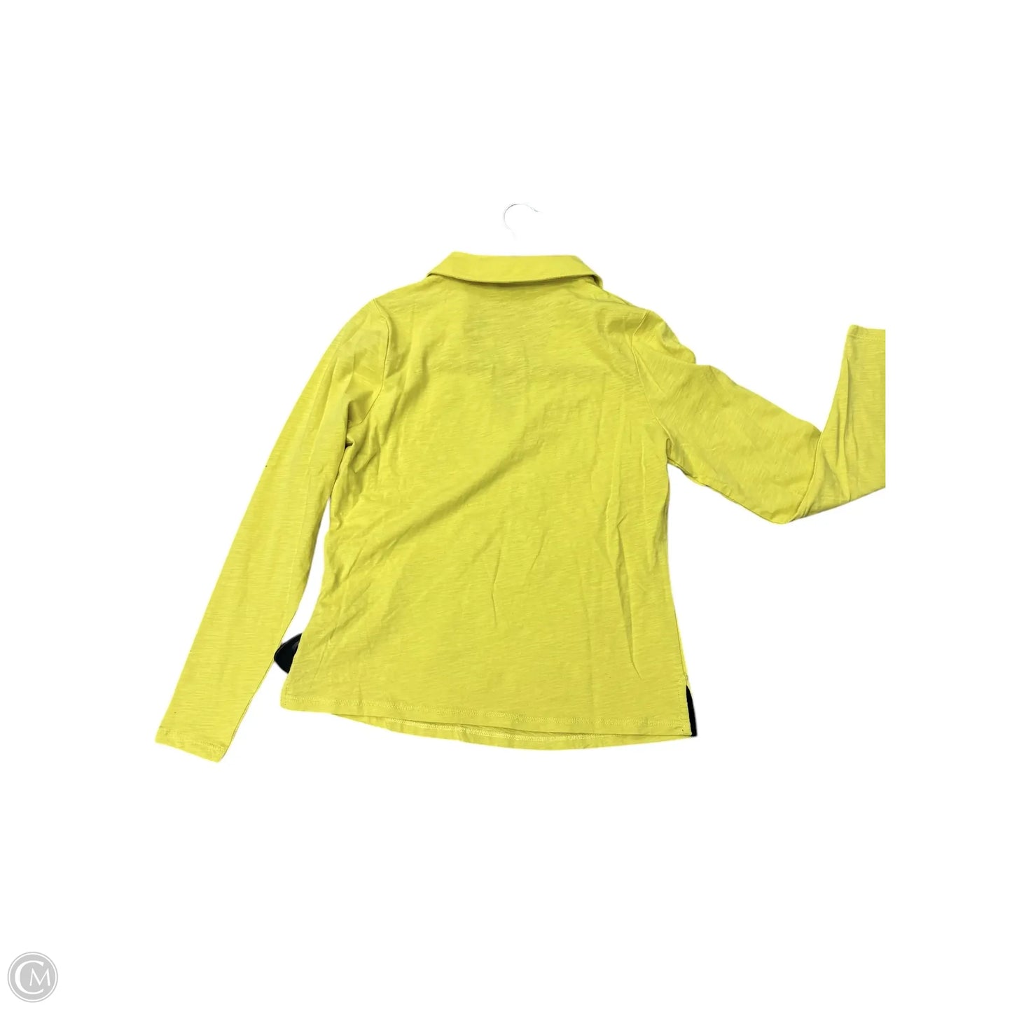 Top Long Sleeve By Boden In Yellow, Size: S