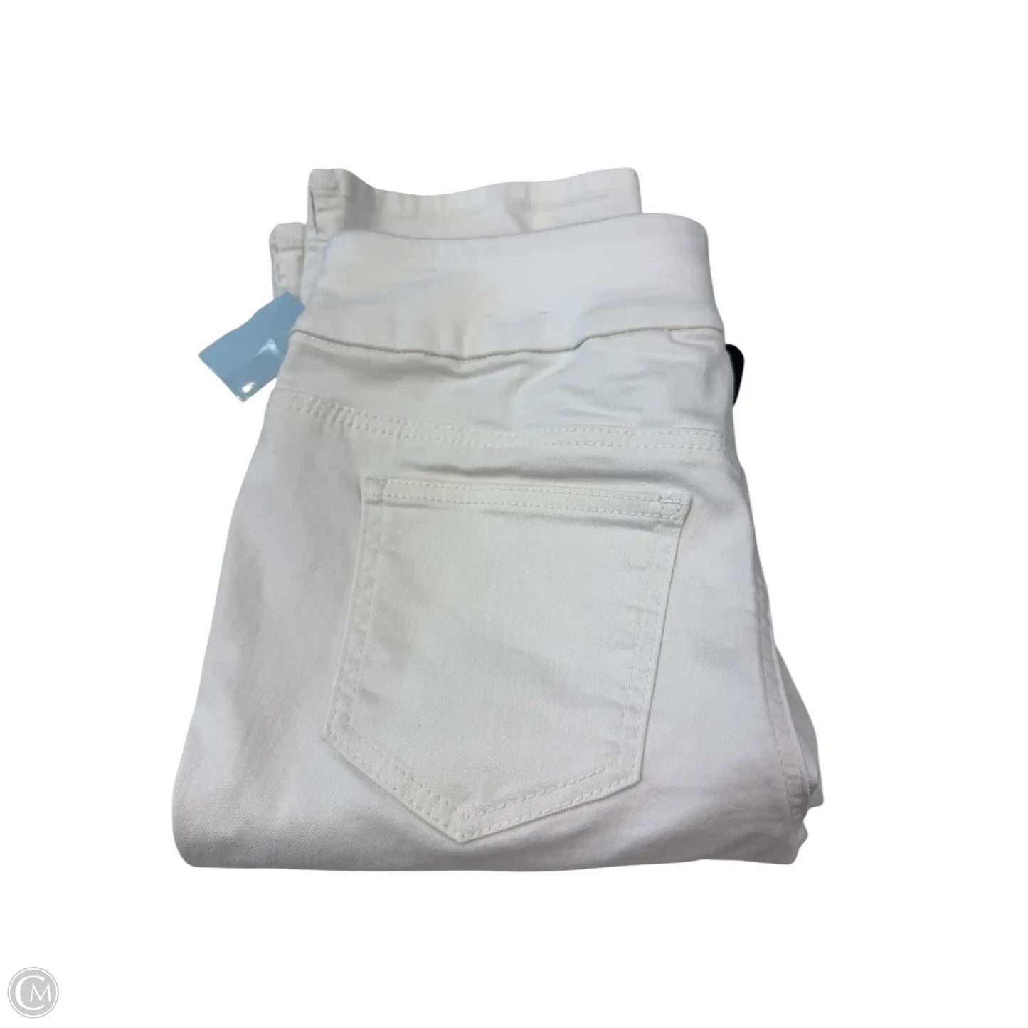 Shorts By Chicos In White Denim, Size: 6