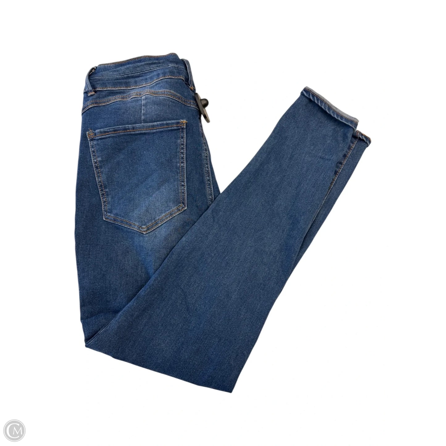 Jeans Skinny By Dollhouse In Blue Denim, Size: 14