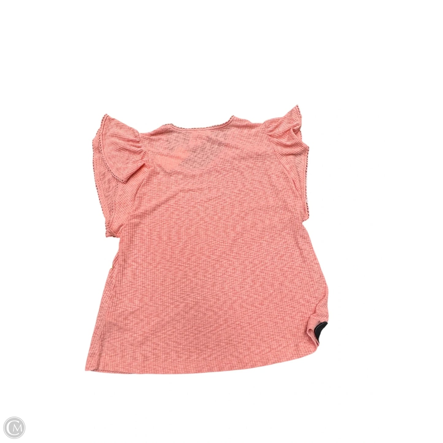 Top Short Sleeve By Clothes Mentor In Pink, Size: Xl