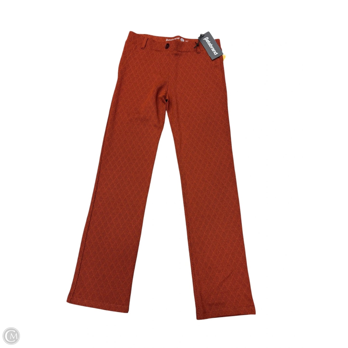 Pants Leggings By Betabrand In Orange, Size: Sp