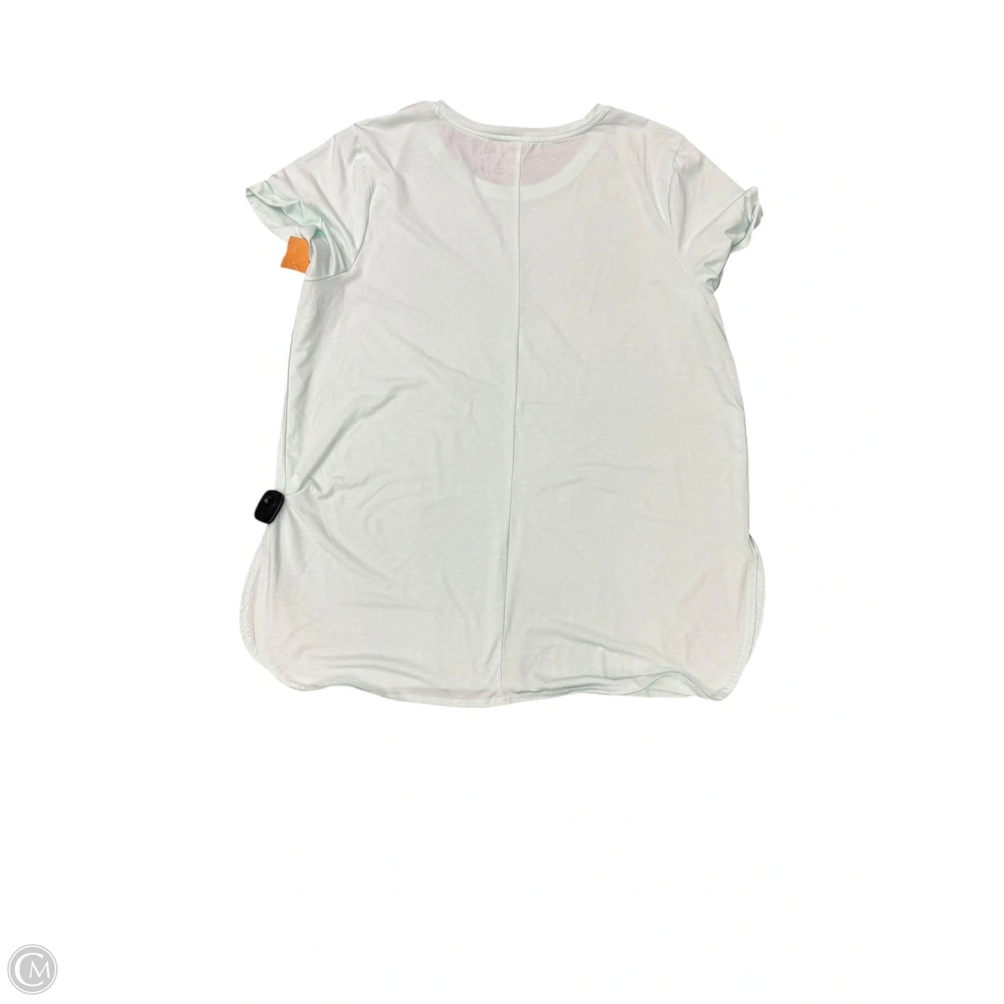 Athletic Top Short Sleeve By Tek Gear In Aqua, Size: 2x