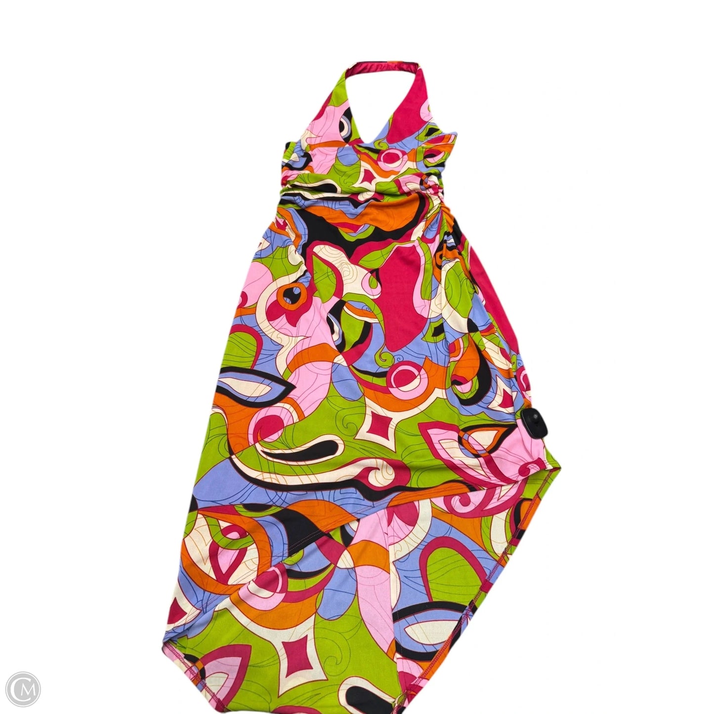 Dress Party Midi By Clothes Mentor In Multi-colored, Size: 12