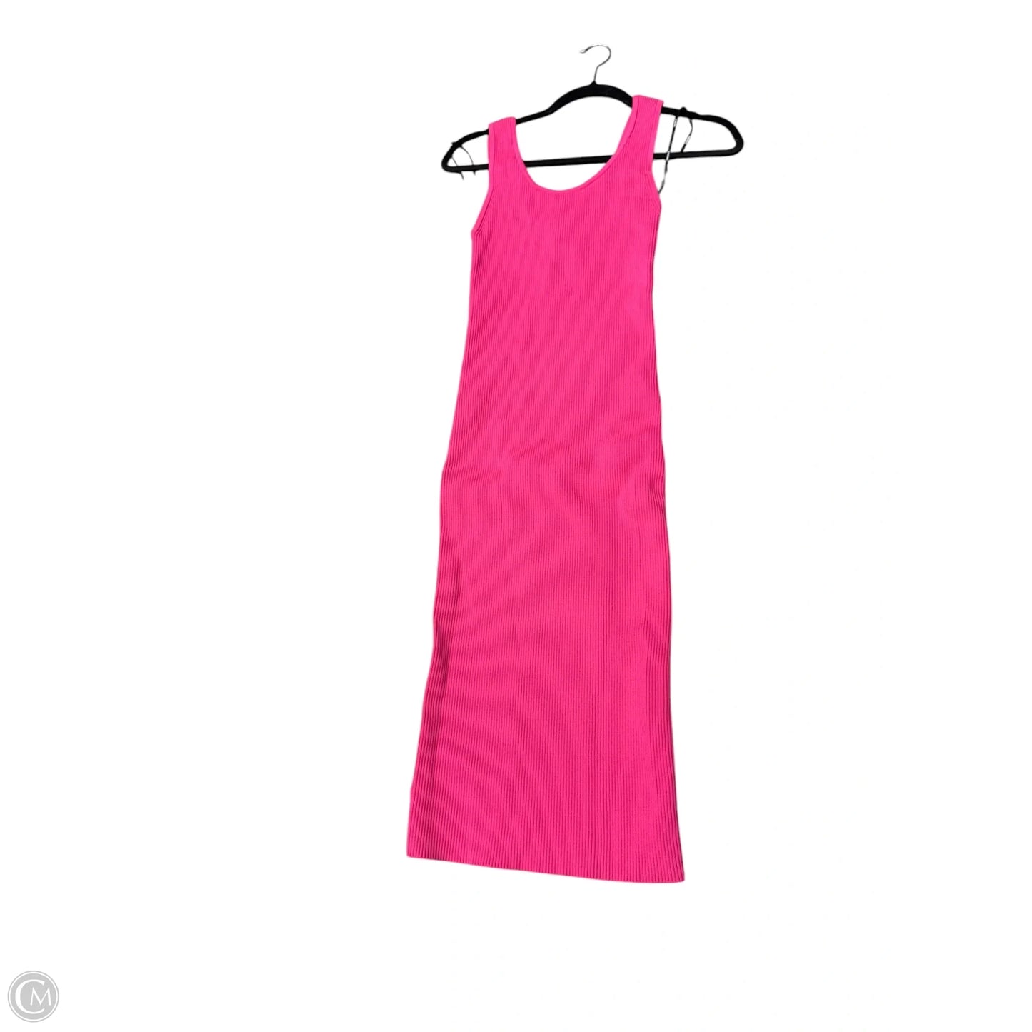 Dress Casual Midi By Forever 21 In Pink, Size: 4