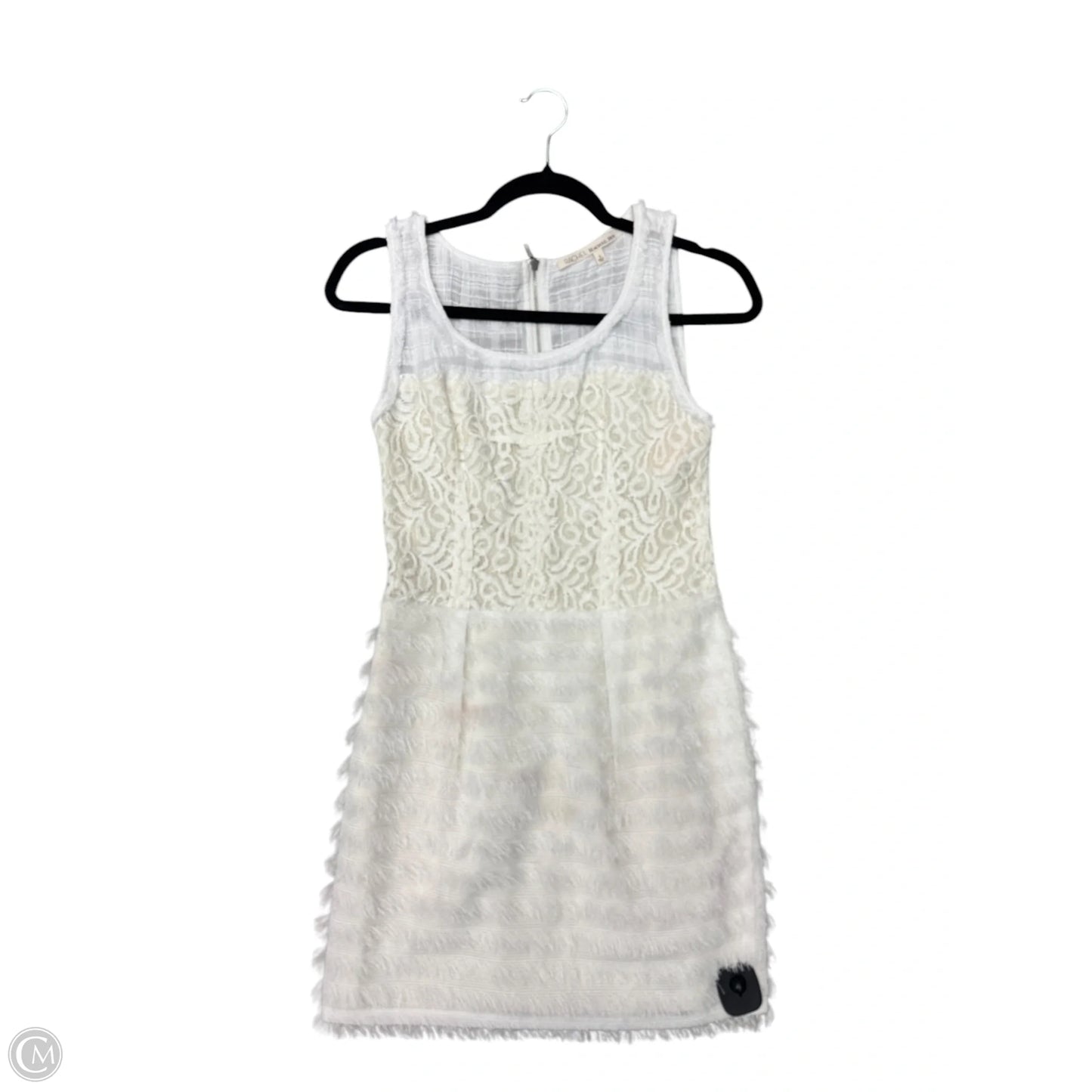 Dress Casual Midi By Rachel Roy In Cream, Size: 4