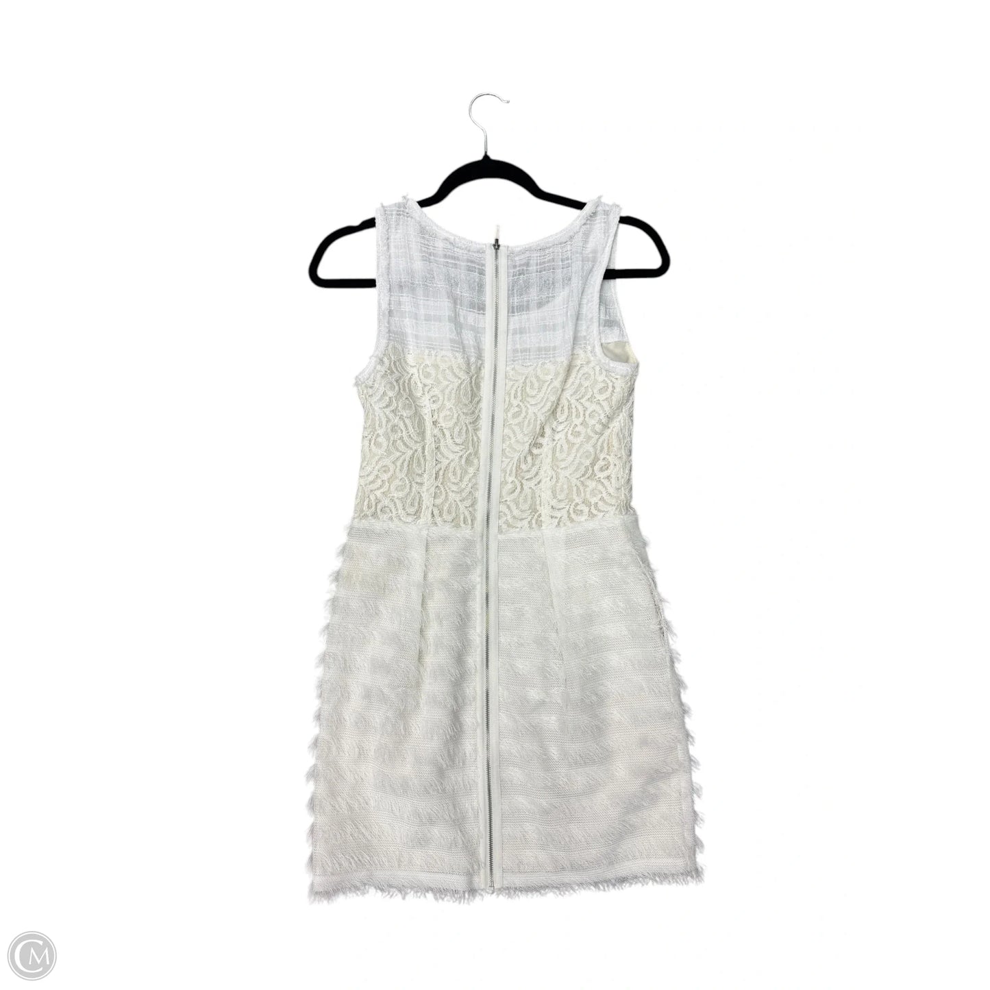 Dress Casual Midi By Rachel Roy In Cream, Size: 4