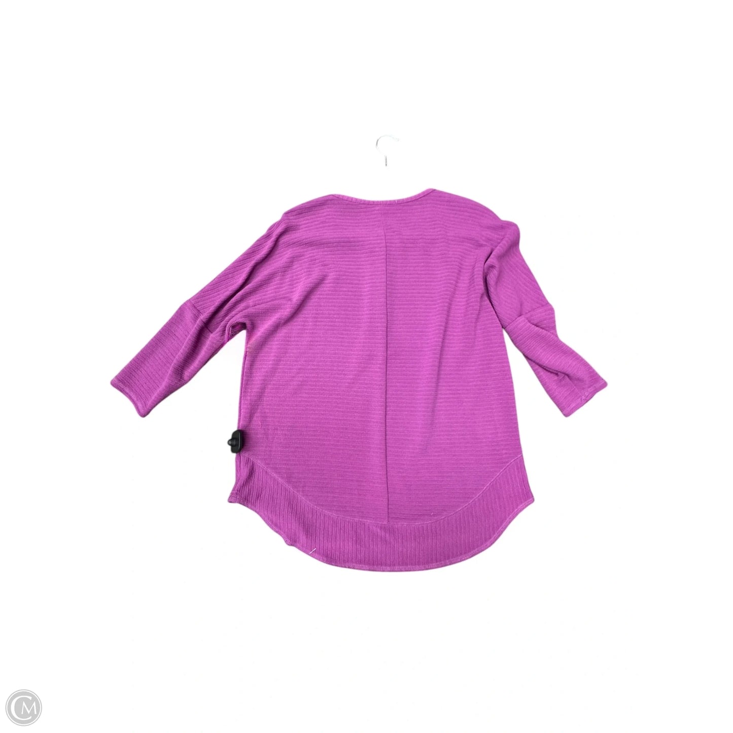 Top 3/4 Sleeve By West Bound In Purple, Size: S