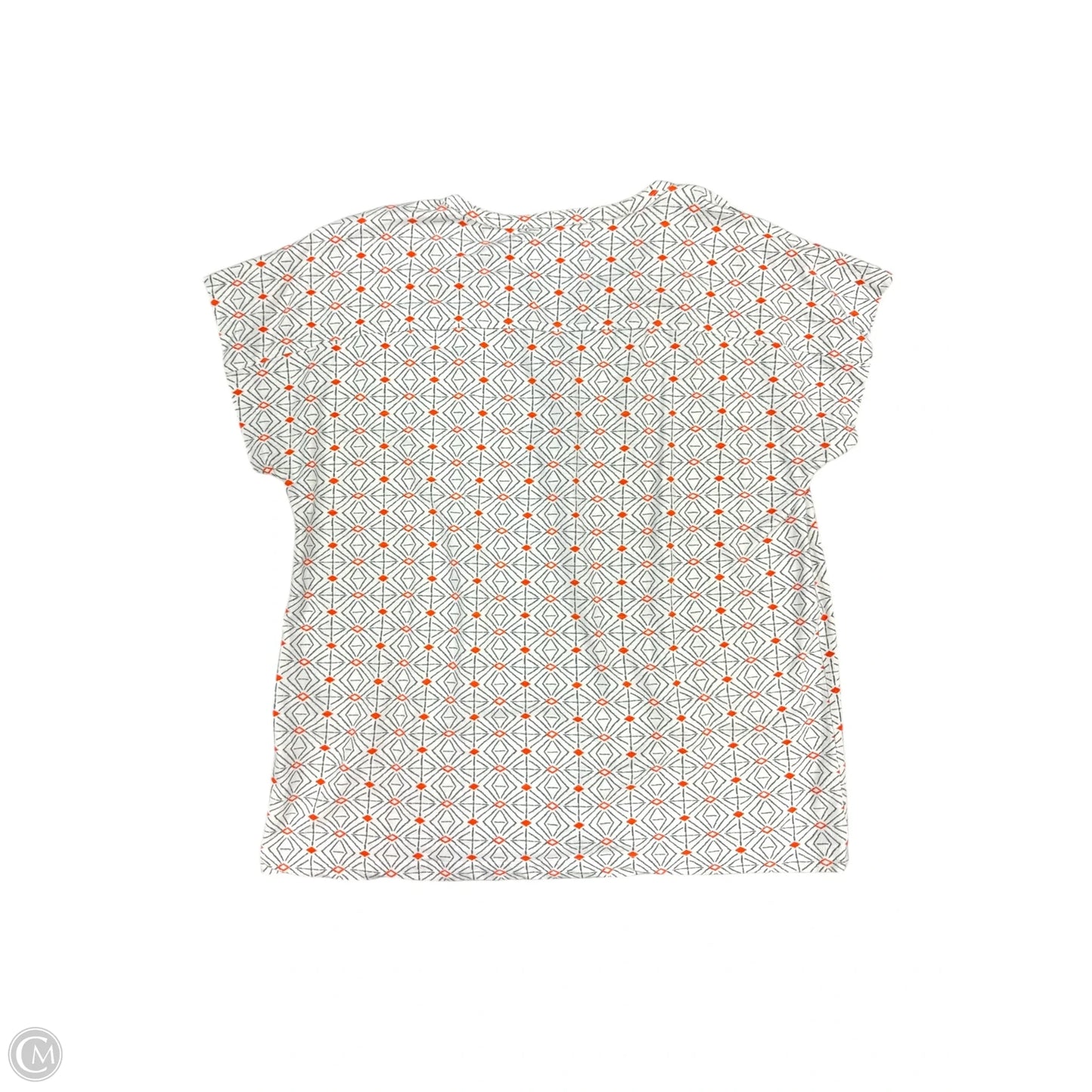 Top Short Sleeve By Aventura In Cream, Size: M