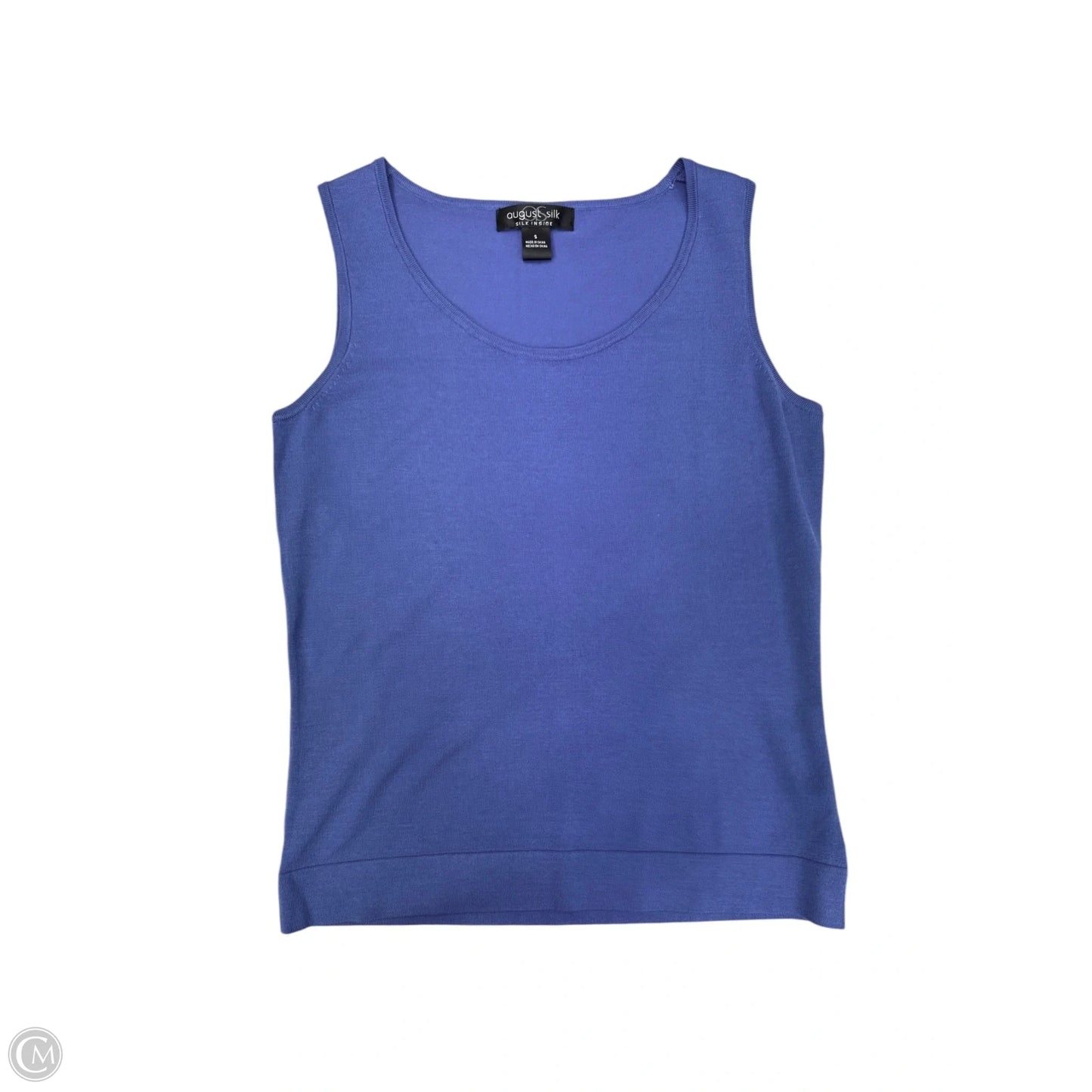 Top Sleeveless By August Silk In Blue, Size: S