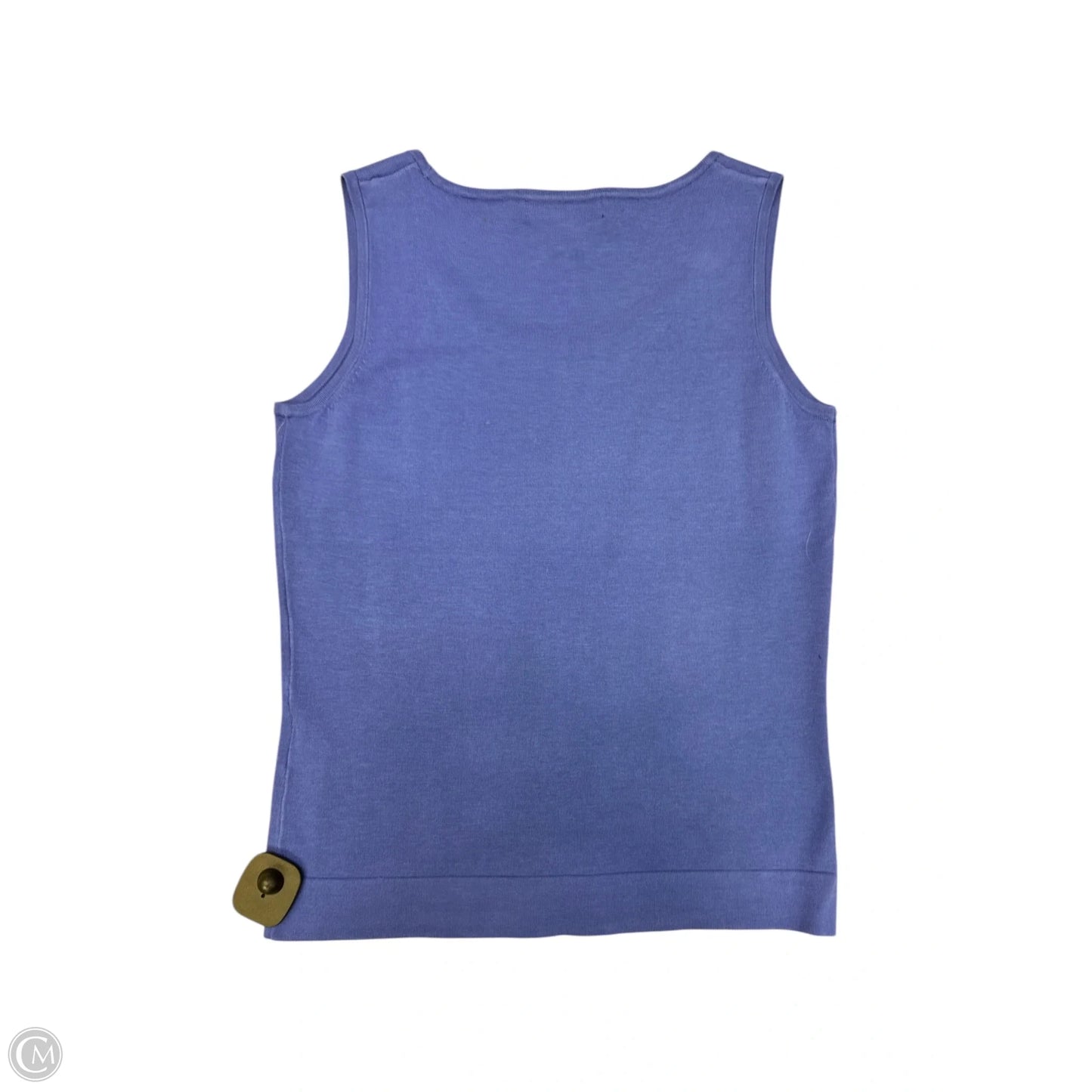 Top Sleeveless By August Silk In Blue, Size: S