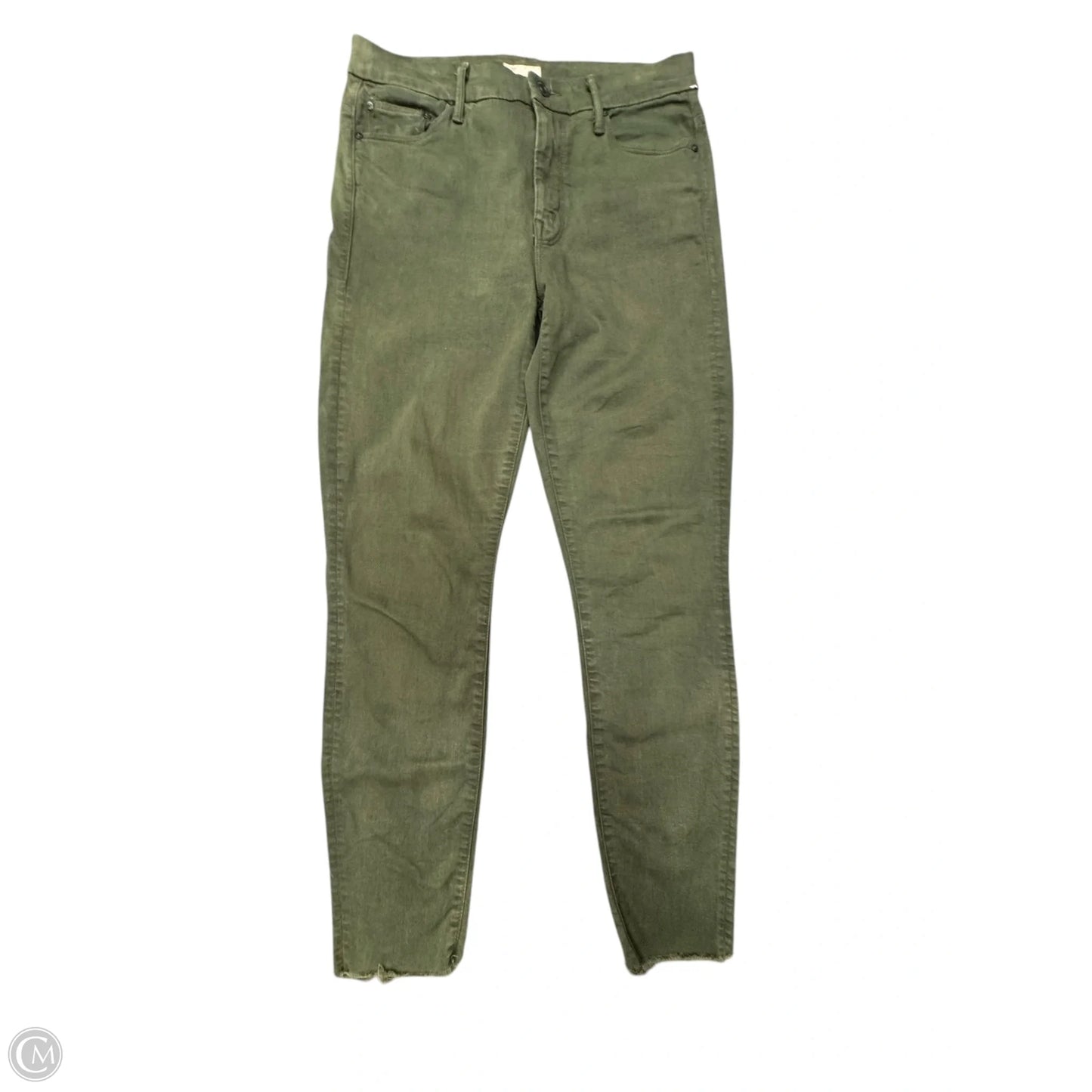 Jeans Skinny By Mother In Green, Size: 6