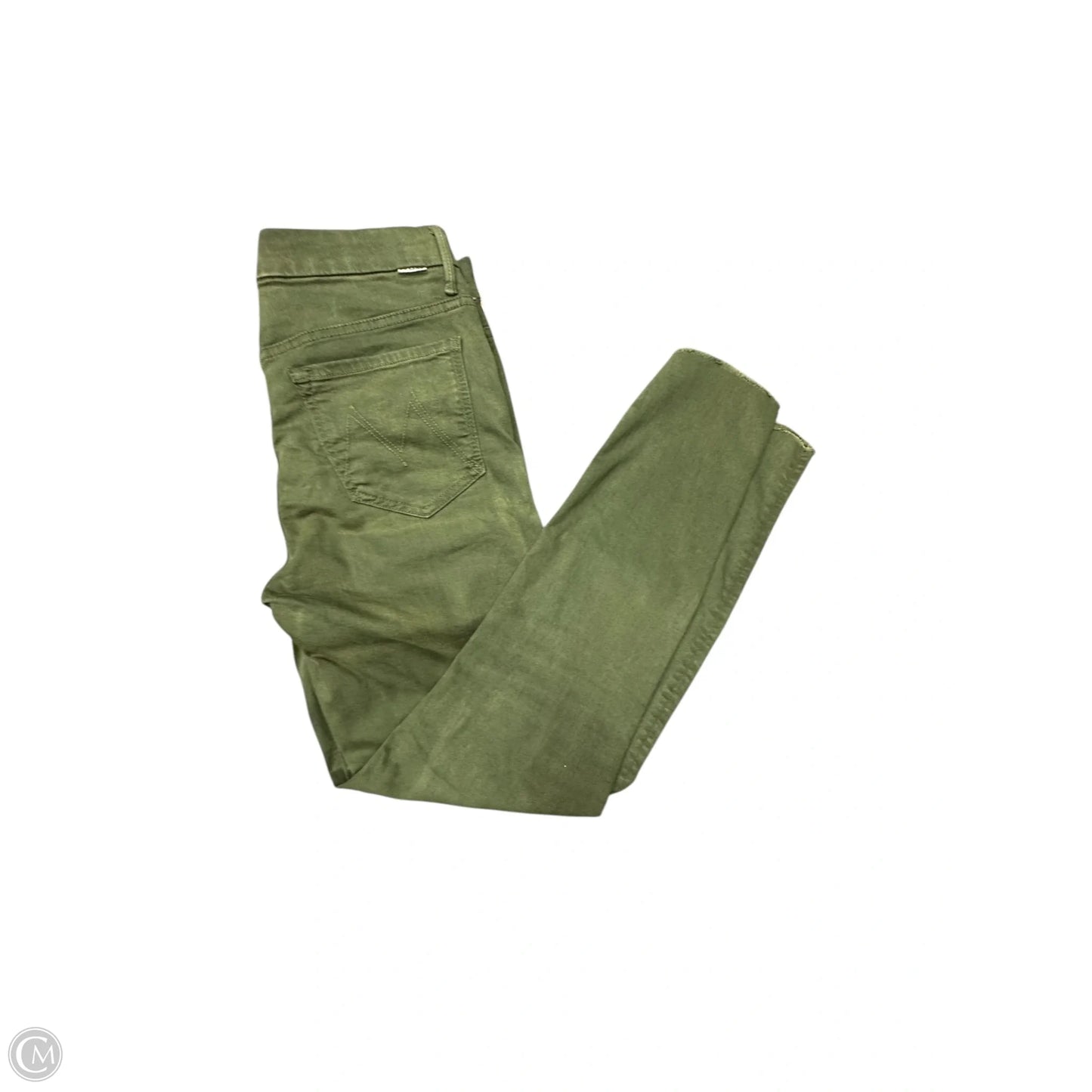 Jeans Skinny By Mother In Green, Size: 6