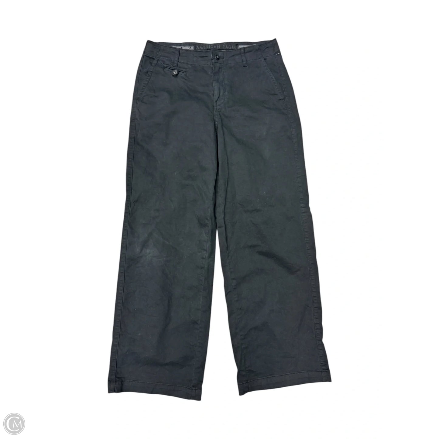 Pants Wide Leg By American Eagle In Black, Size: 2
