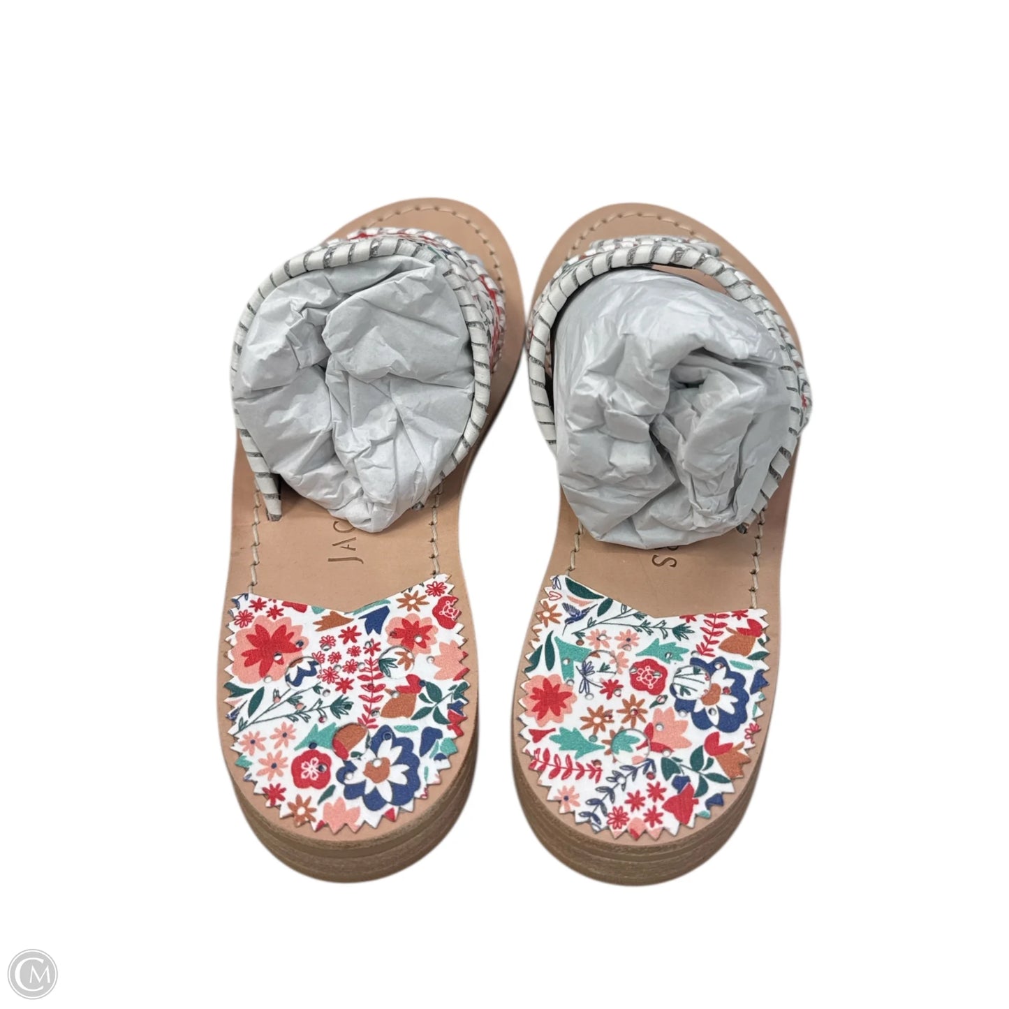 Sandals Flats By Jack Rogers In White, Size: 6.5