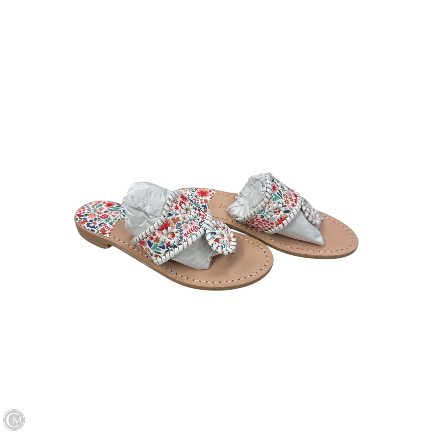 Sandals Flats By Jack Rogers In White, Size: 6.5