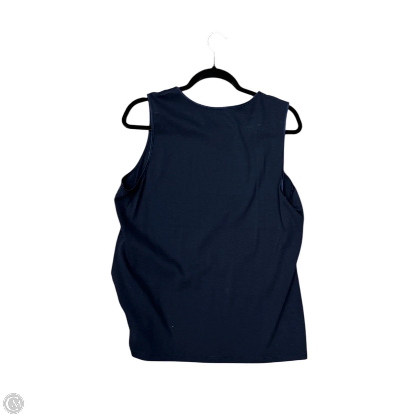 Tank Top By Cj Banks In Navy, Size: 1x