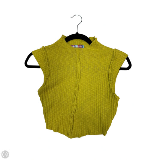 Top Sleeveless By Urban Outfitters In Chartreuse, Size: S