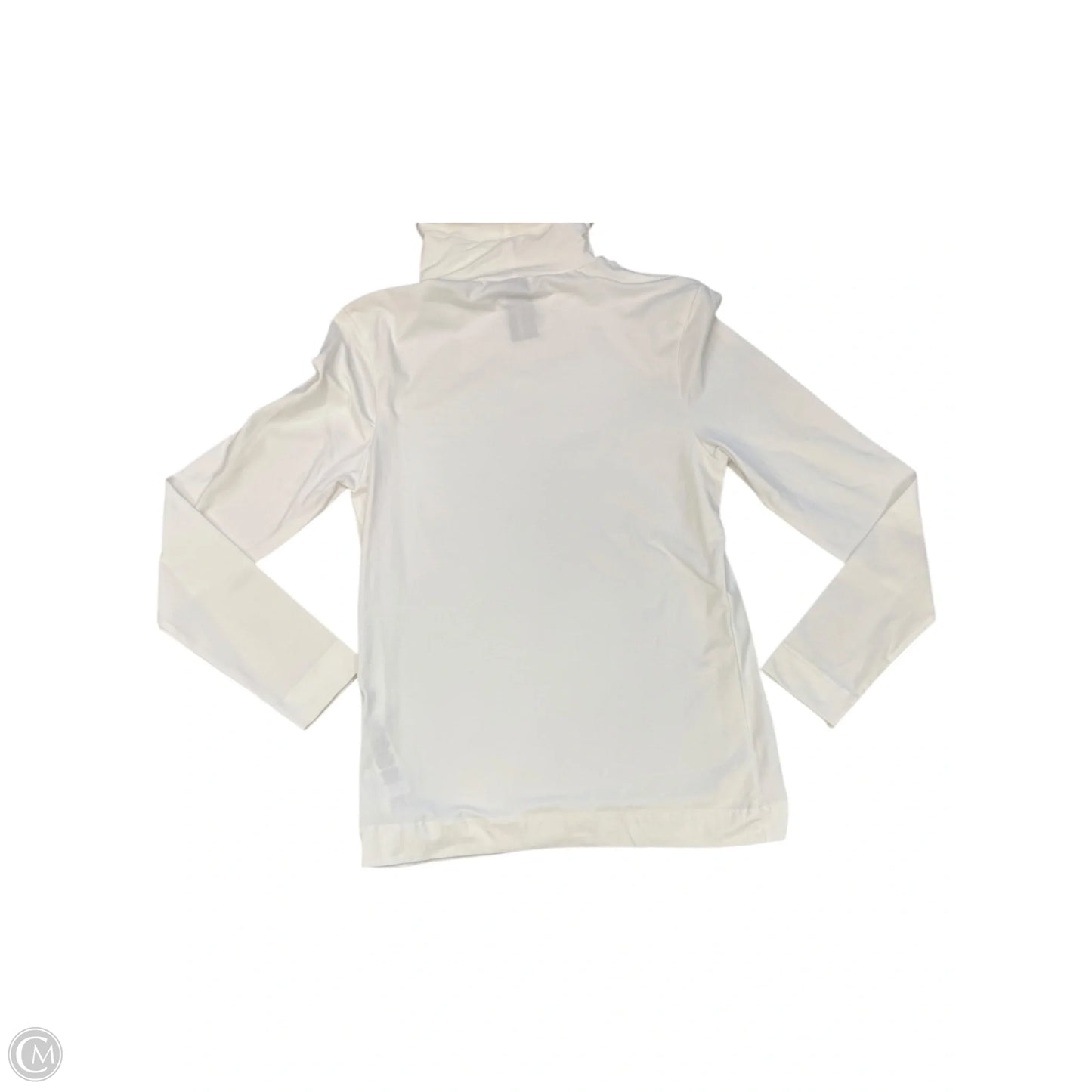 Top Long Sleeve By Clothes Mentor In White, Size: L