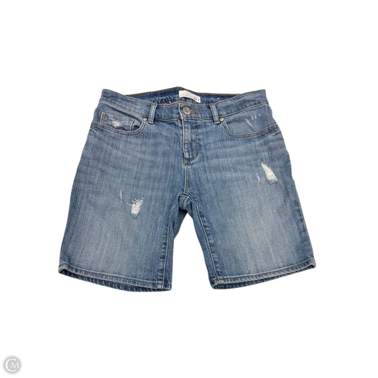Shorts By Loft In Blue Denim, Size: 0