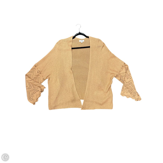 Cardigan By Umgee In Tan, Size: M