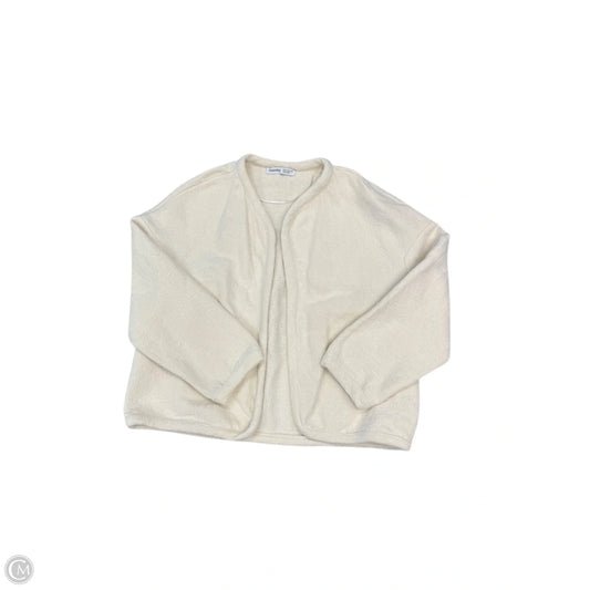 Cardigan By Clothes Mentor In Tan, Size: M
