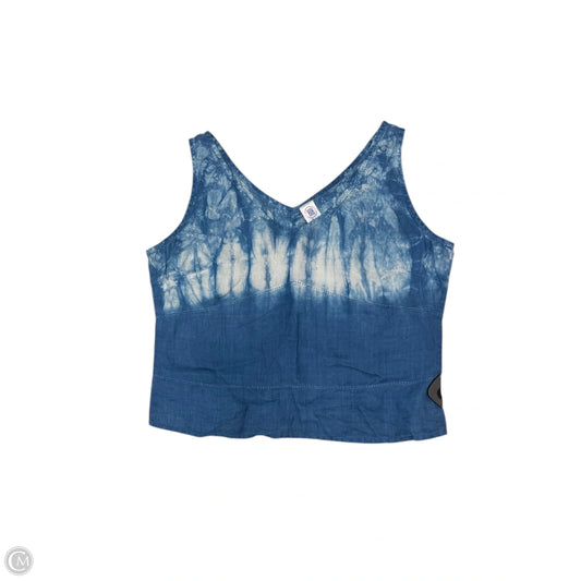 Top Sleeveless By Clothes Mentor In Blue, Size: S