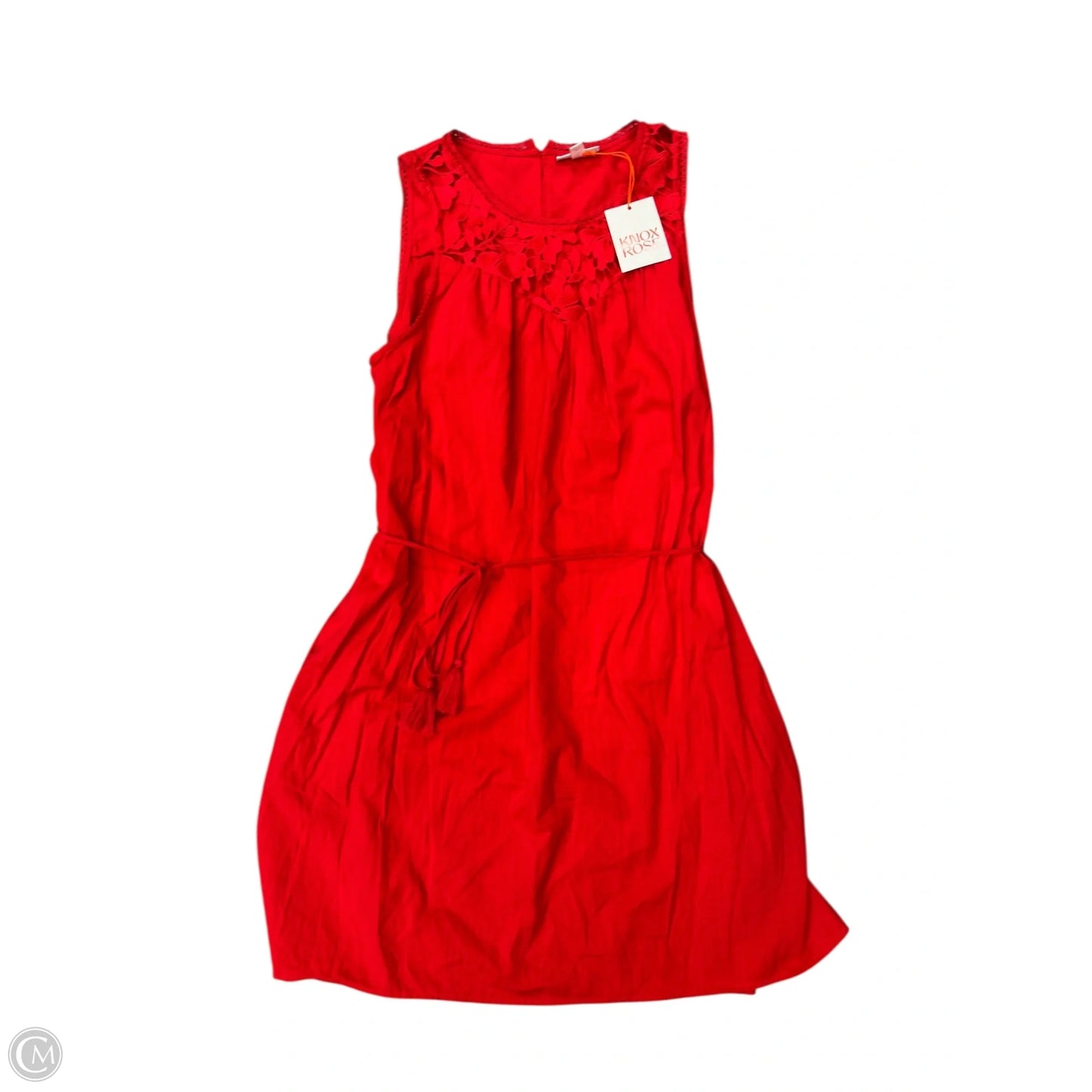 Dress Casual Midi By Knox Rose In Red, Size: 10