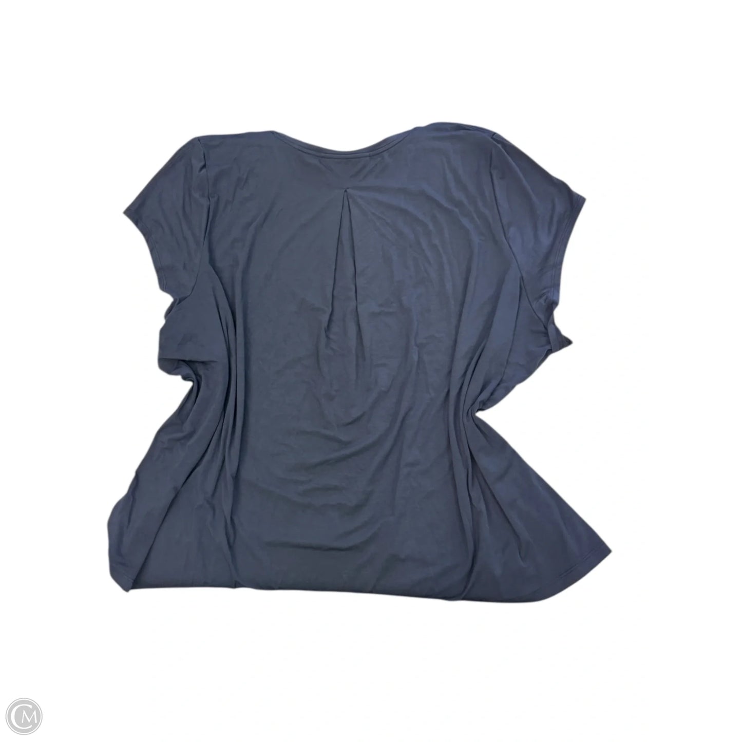 Athletic Top Short Sleeve By Athleta In Blue, Size: 3x