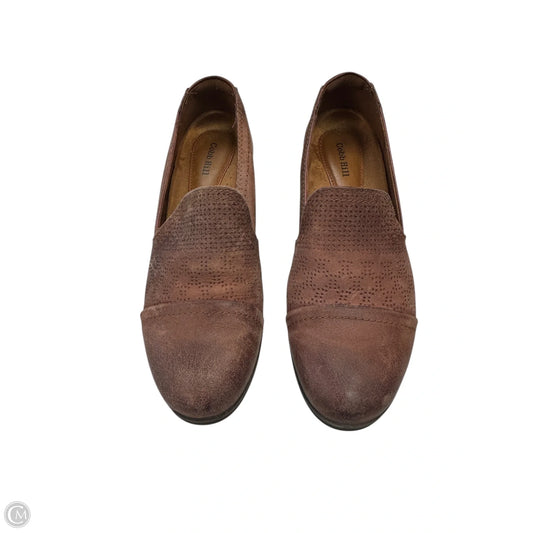 Shoes Flats By Cobb Hill In Maroon, Size: 7.5