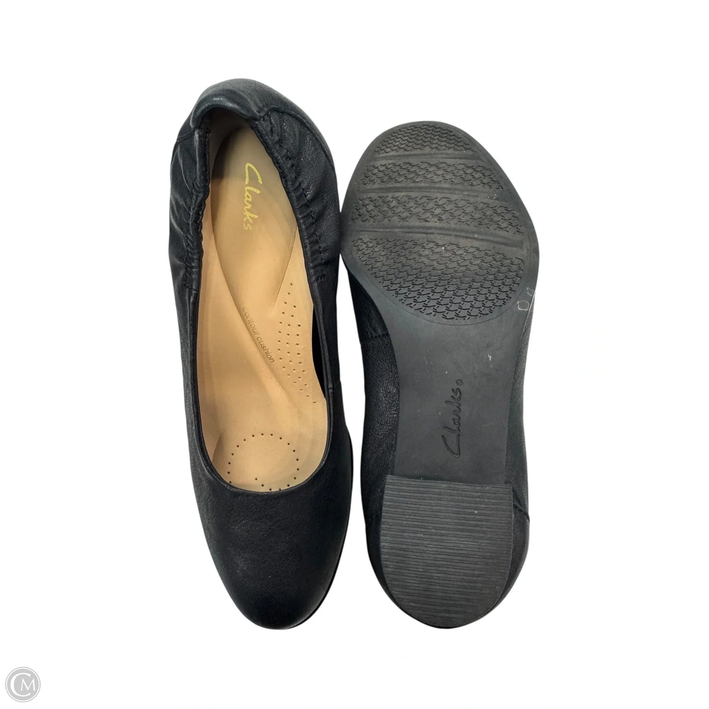 Shoes Heels Block By Clarks In Black, Size: 7.5